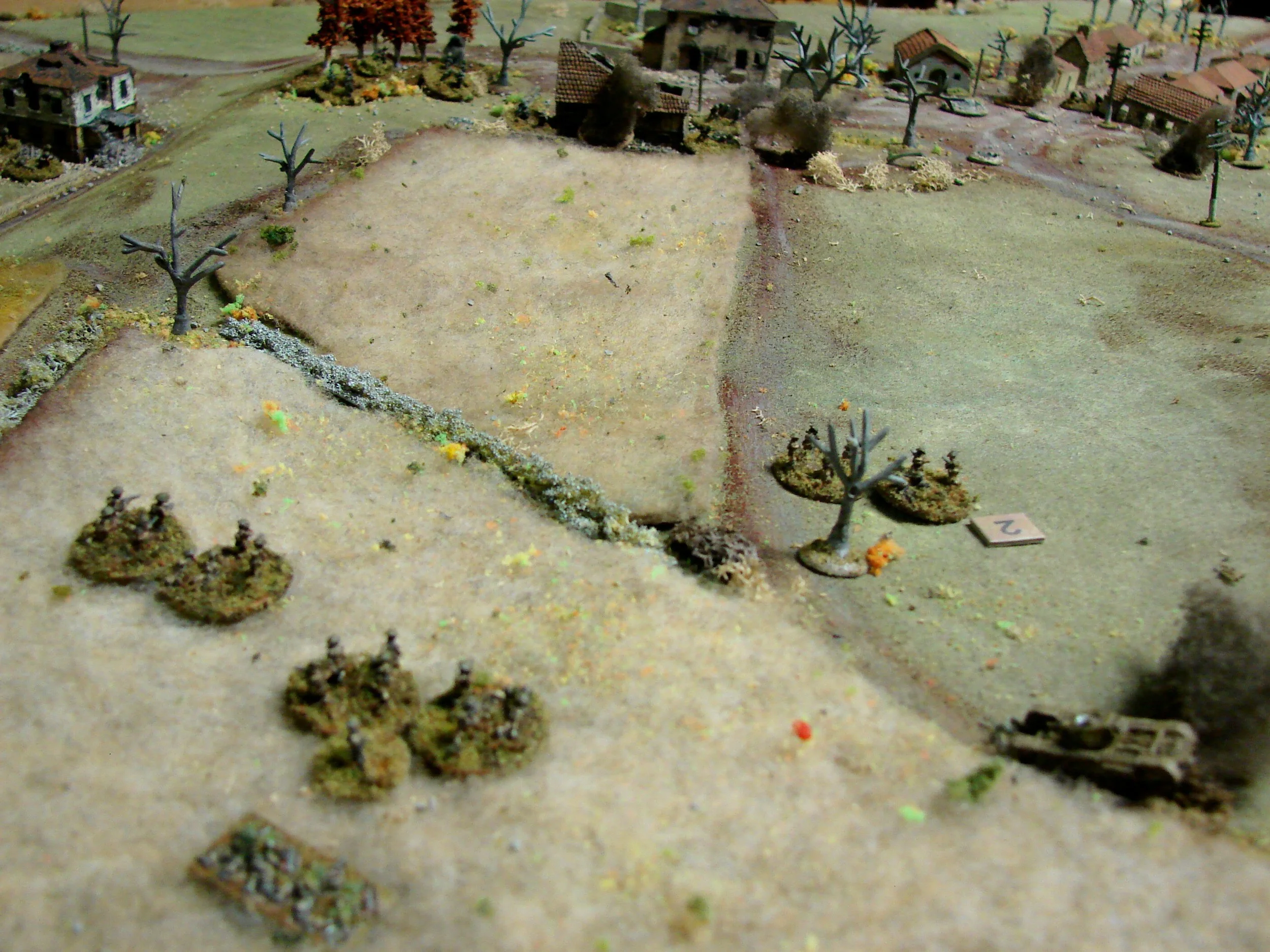 The Right-hand Platoon Pulls Back