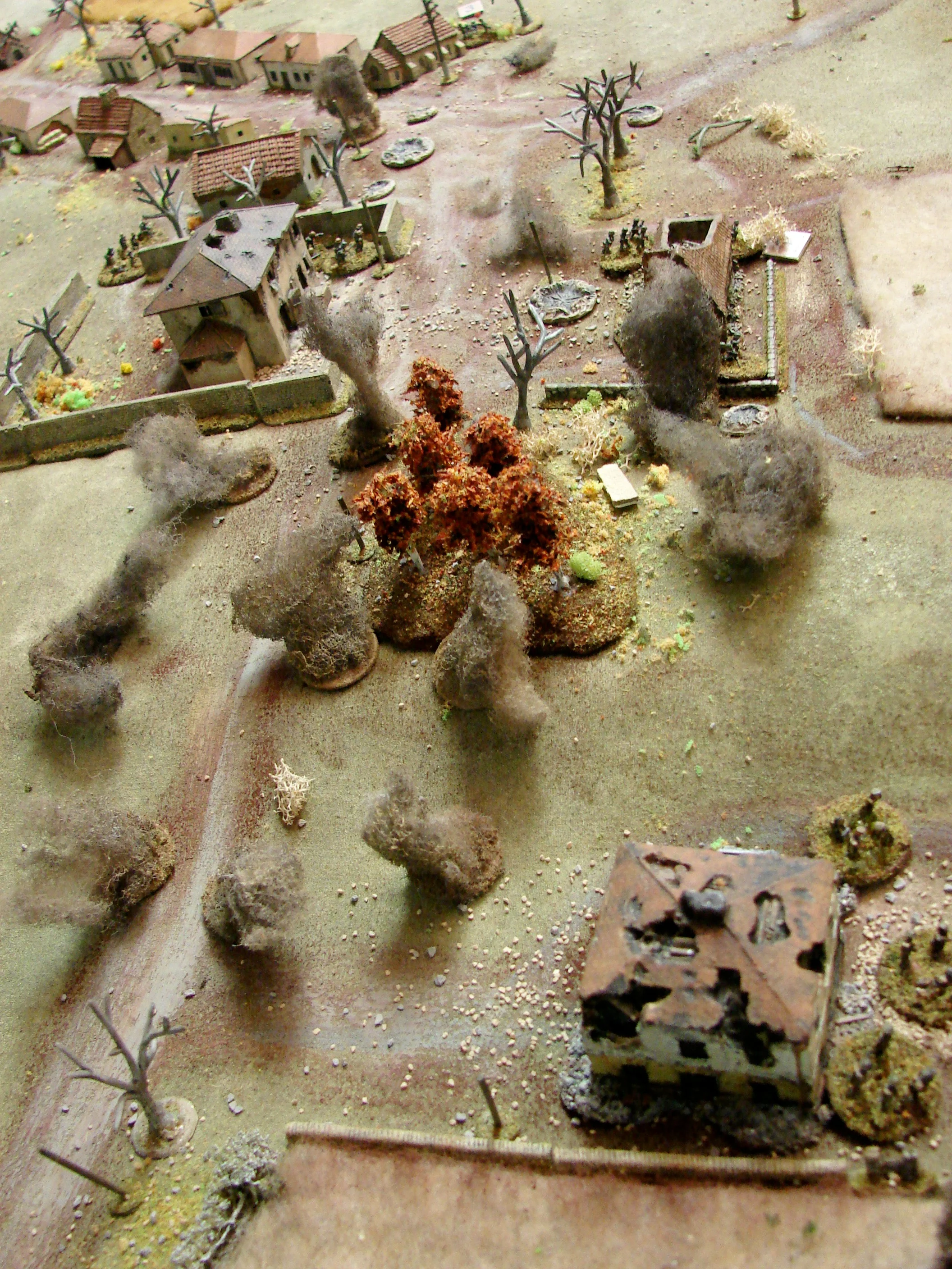 British Artillery Coming Down