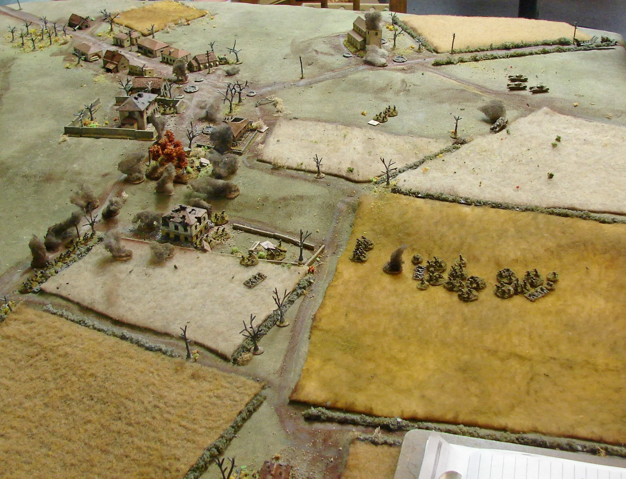 Advancing Along the Slope