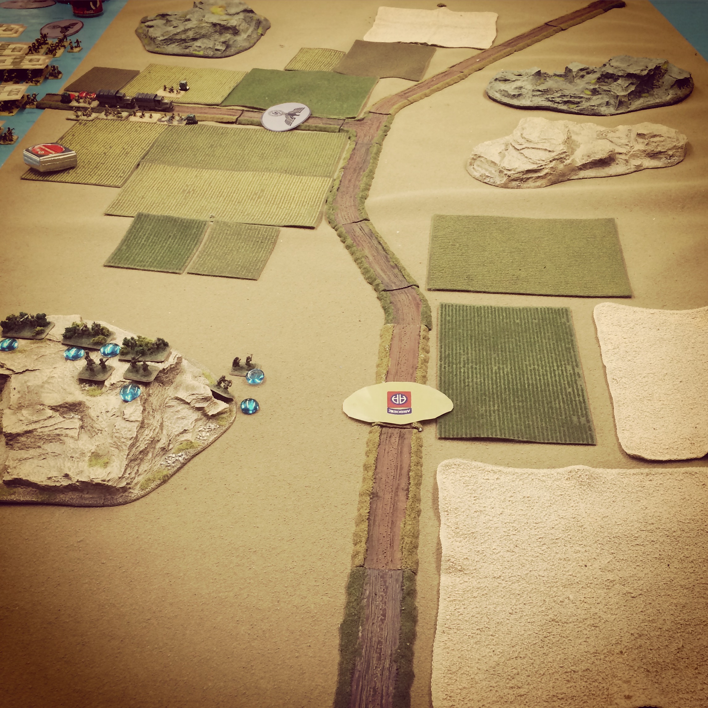  Initial forces arrive on the field in the early turns