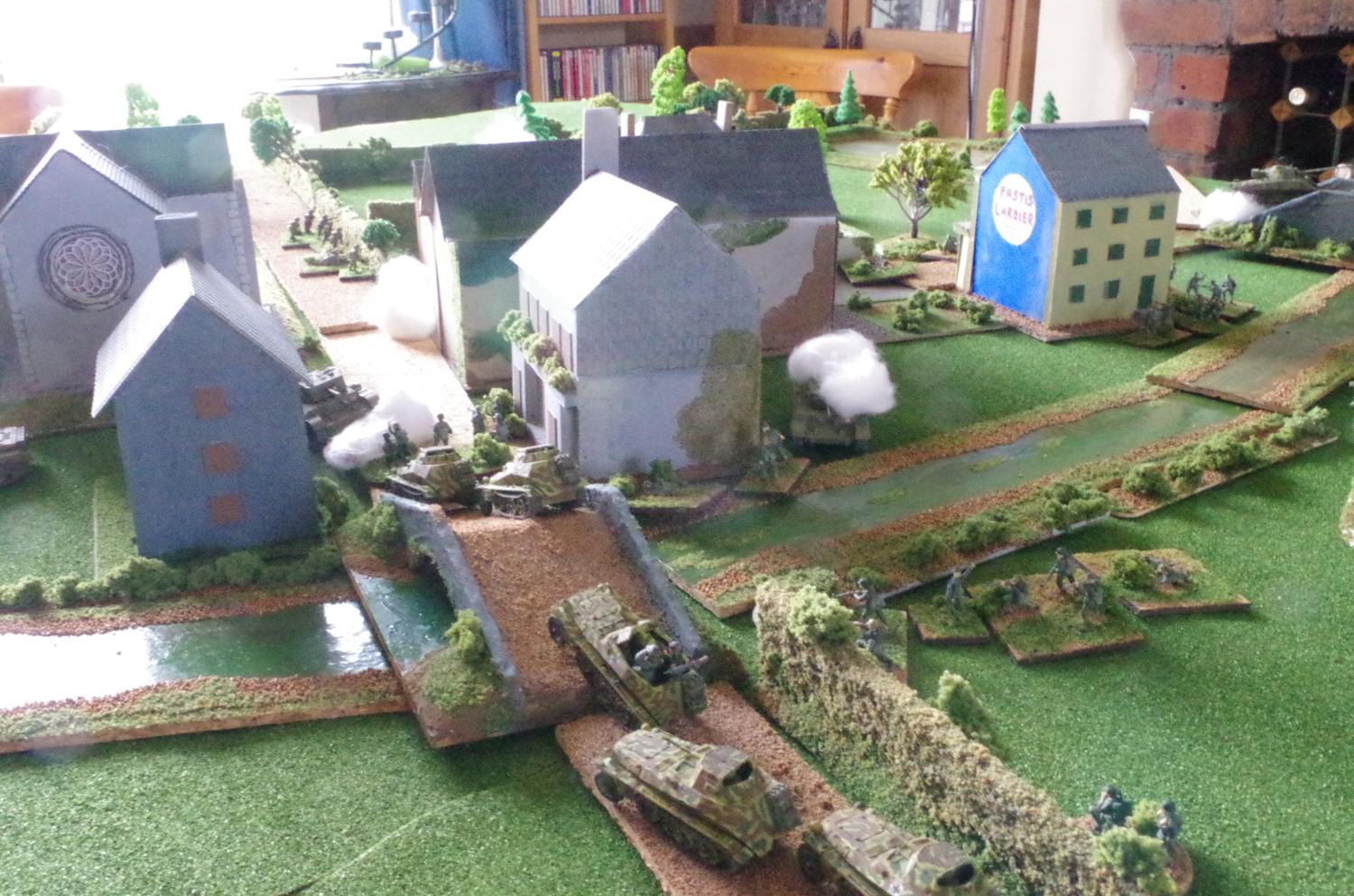 The Germans counterattack as the British start to withdraw
