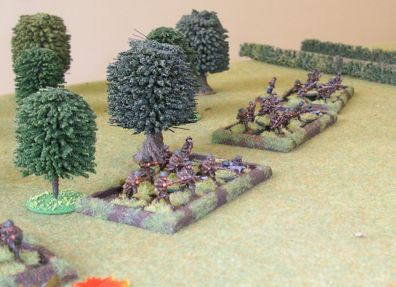 nice wood, shame about the germans shooting at us...and the mortars