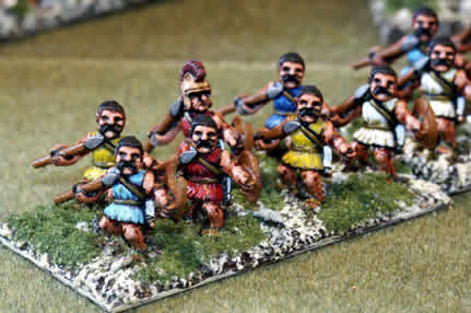 Greek light infantry from Tin Soldier
