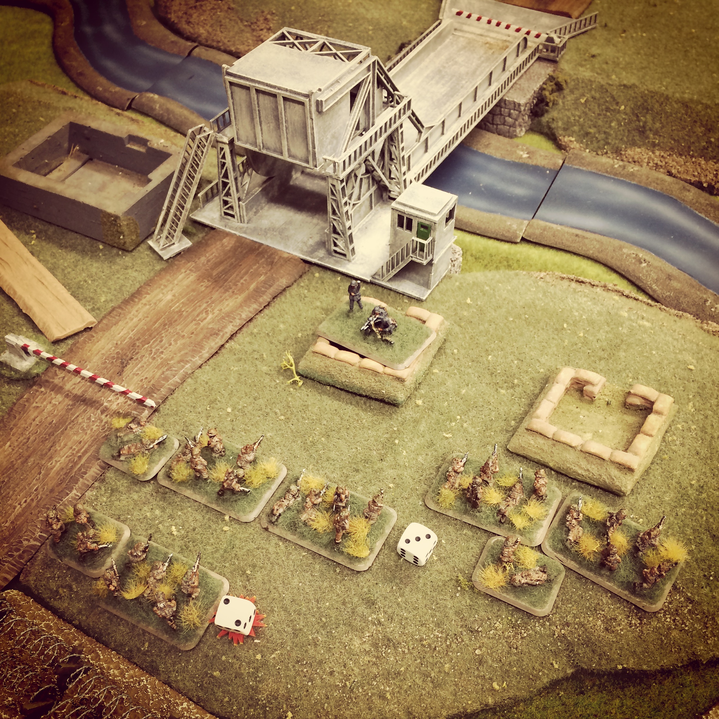 British charge hard into the German positions