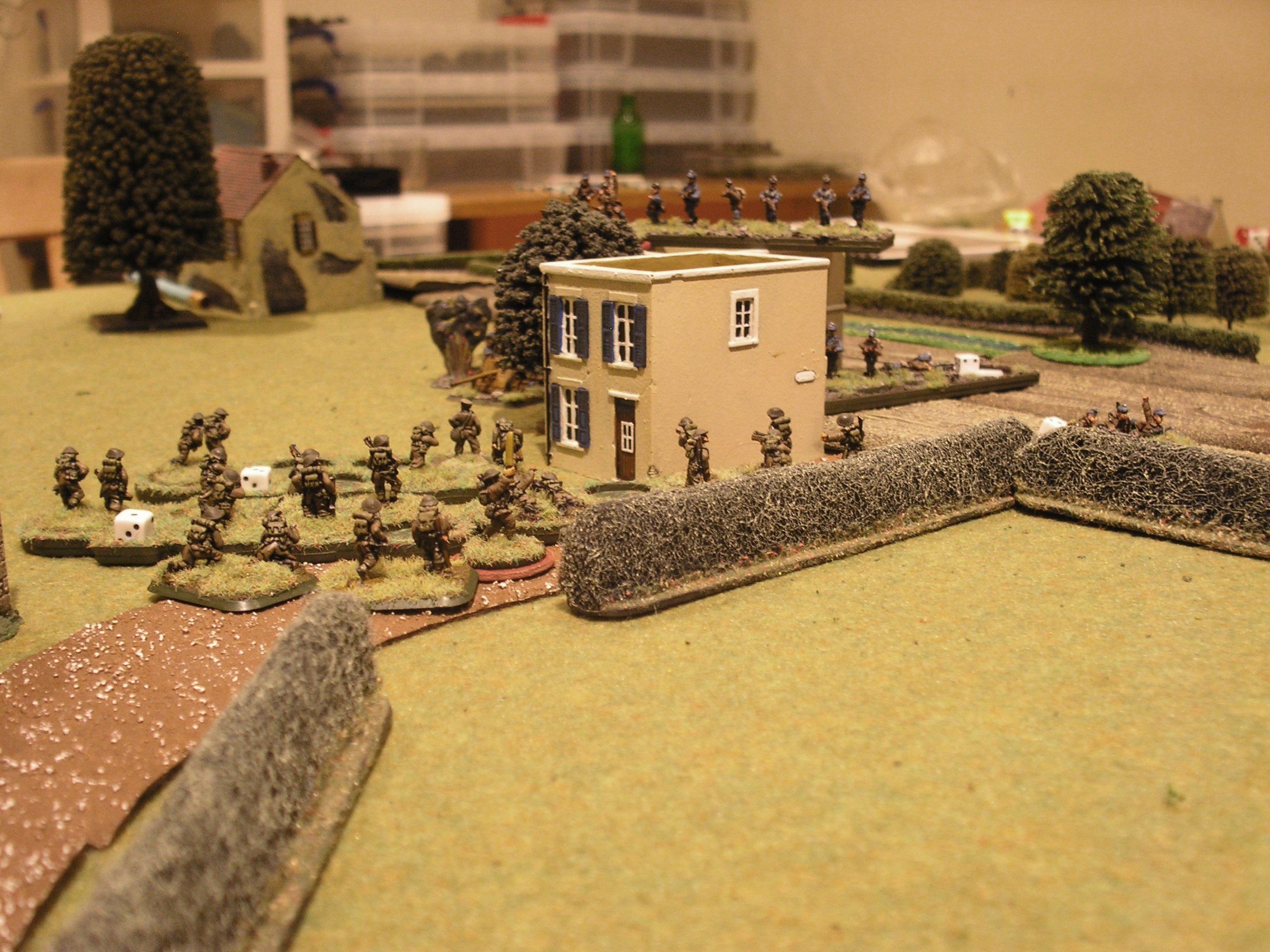 Immediately after the close combat