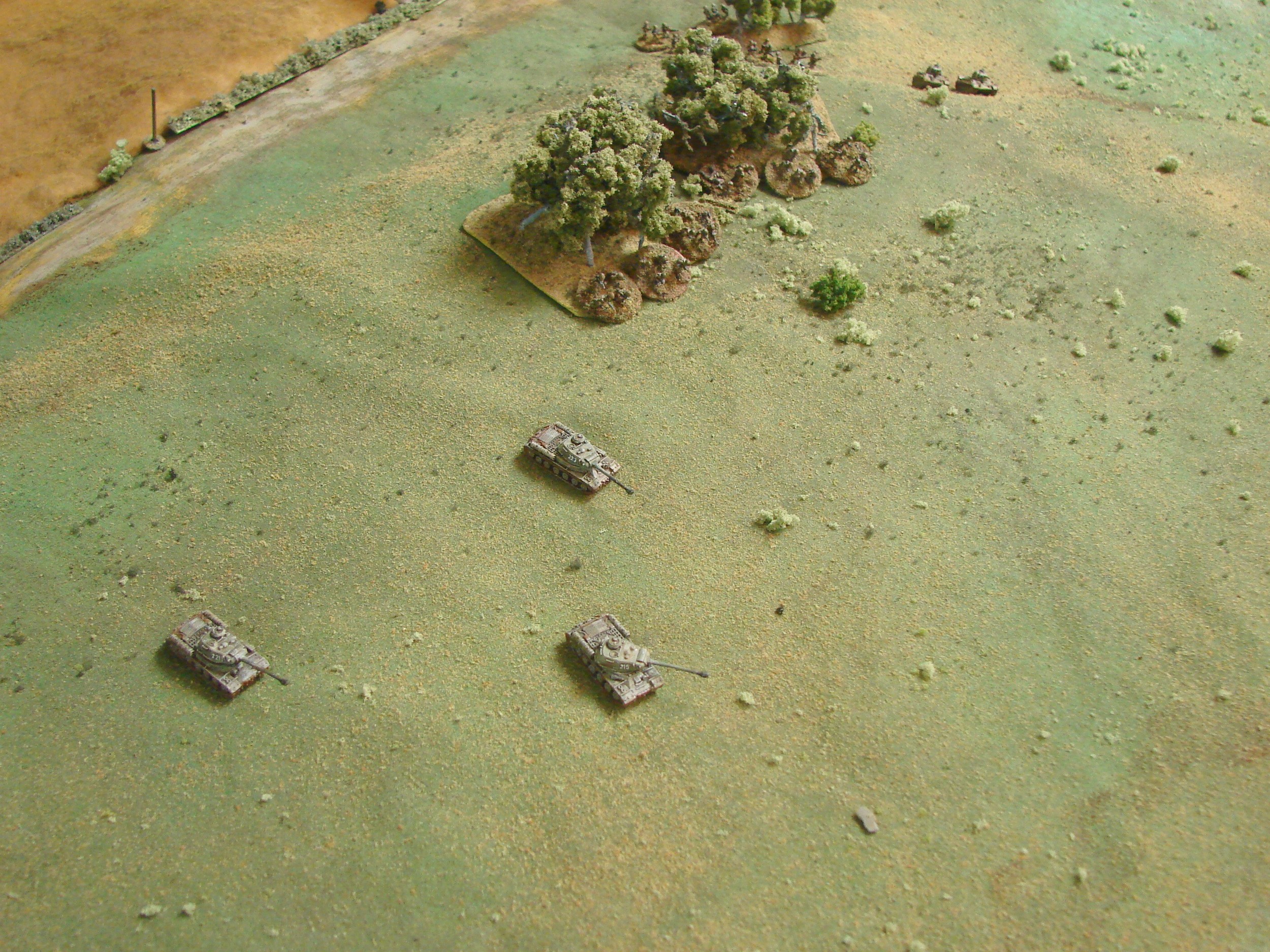 IS2s Move Ahead Nothing to stop 'em, so they just keep moving to take the hill.