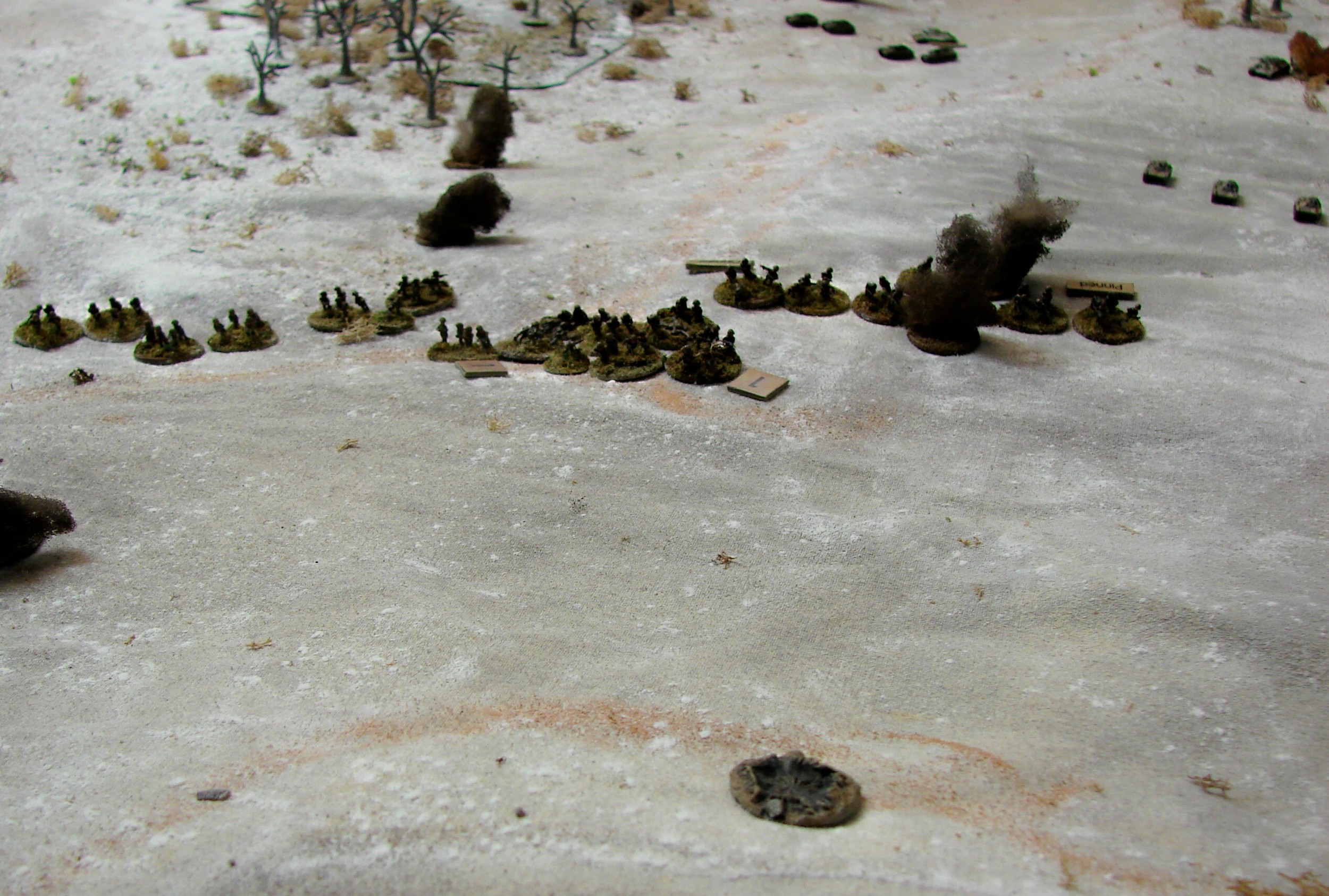 Another View of the Advance Still a lot of Russians within striking range of the entrenchments.