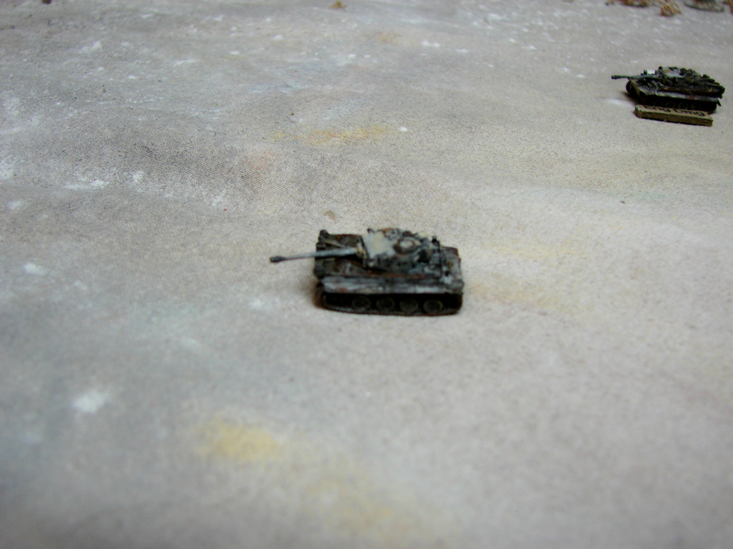 Last Tiger Bails Remaining Tiger is forced to abandon ship after recieving a couple of engine damage results. It did manage to force another T-34 to bail also. Overall the Panzers did a lousy job against the Russian armour.