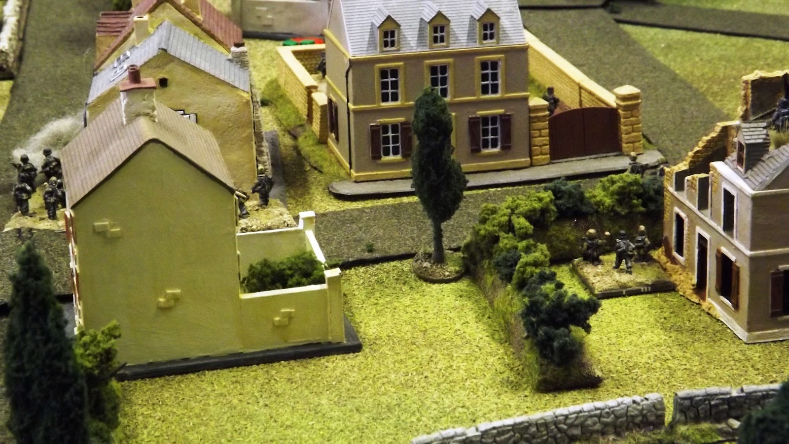 The staccato of small arms fire erupts as Colonel Ewell's men enter town
