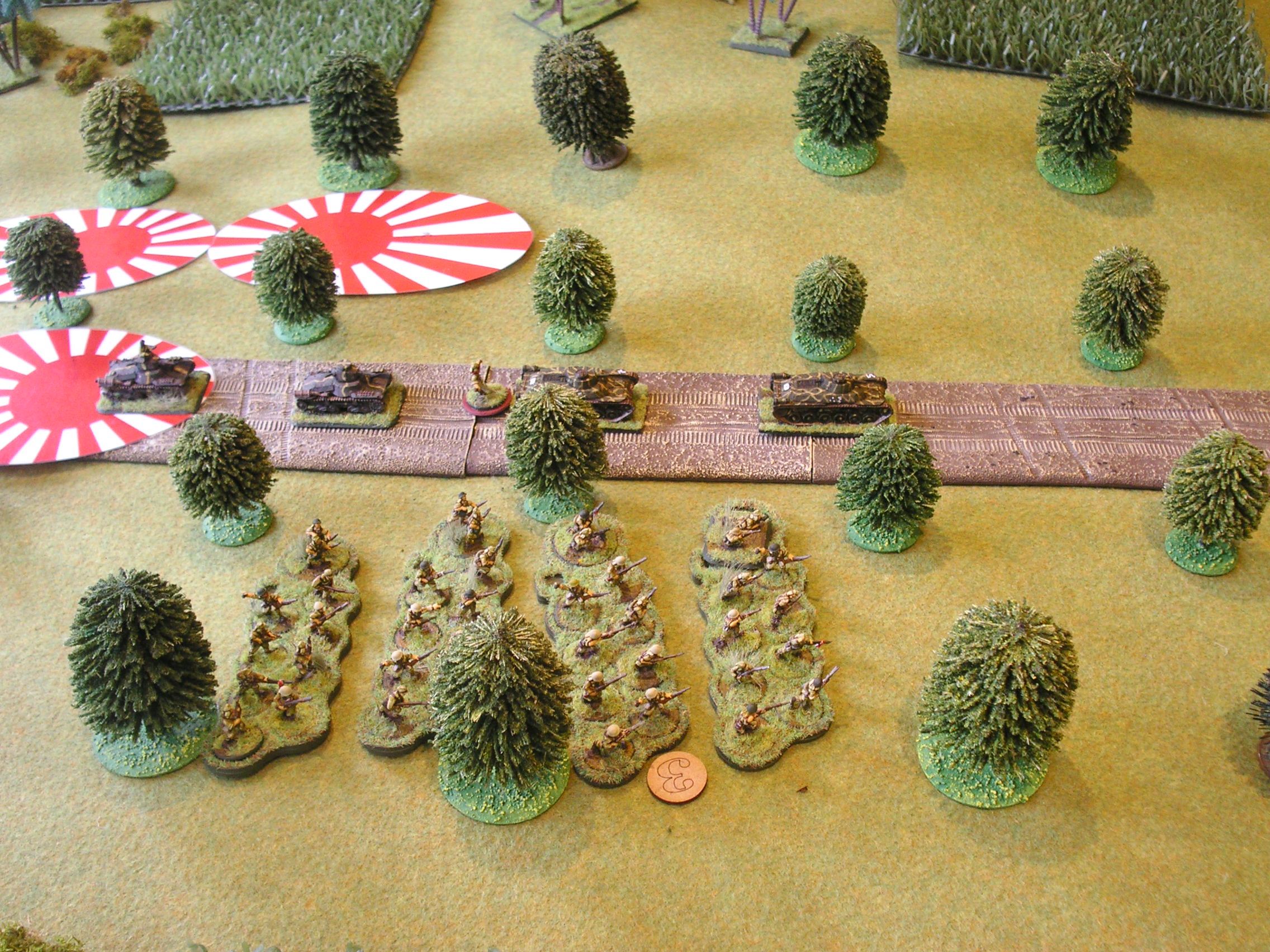 front of the japanese column revealed