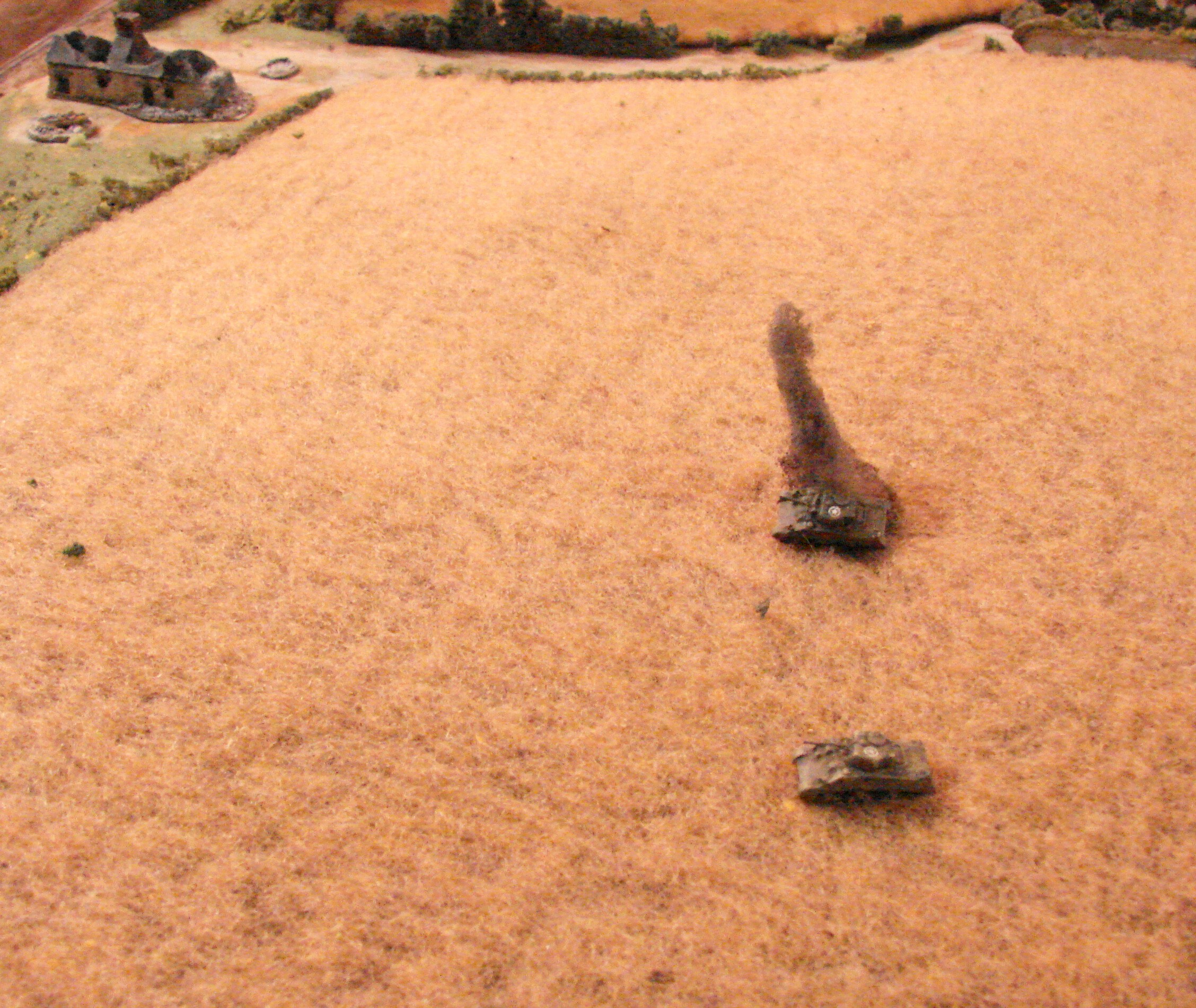 Shermans in the wheat Some of the 1st troop Shermans