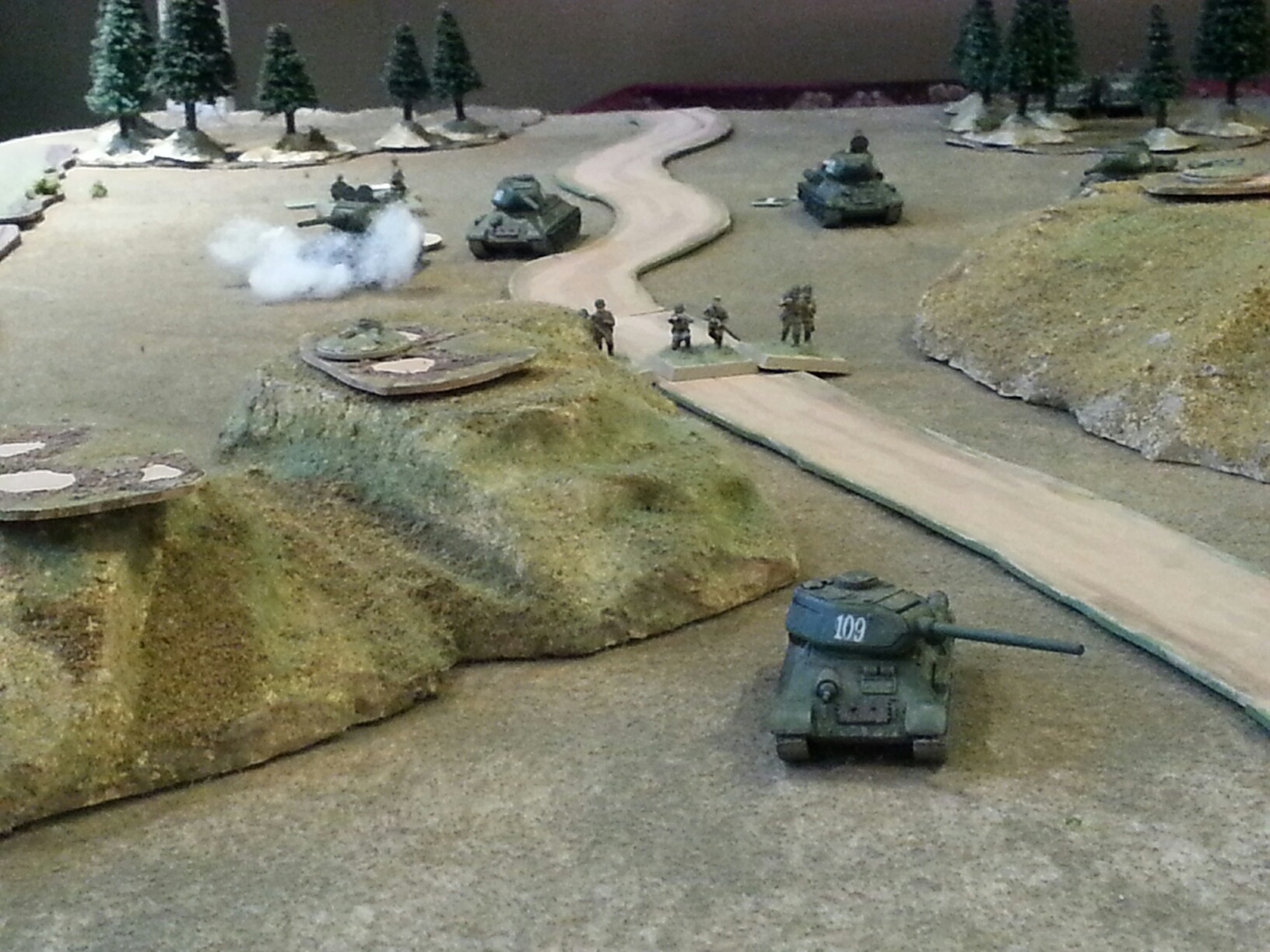 T-34s at the Gap