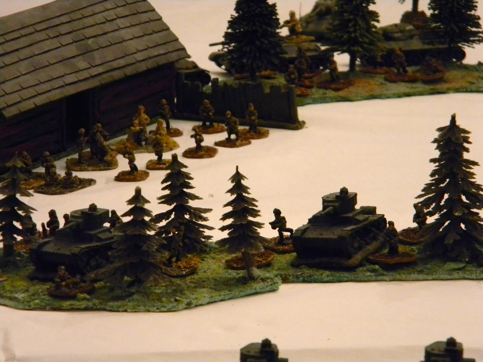   The Soviet commander holds back his reserves for now.  