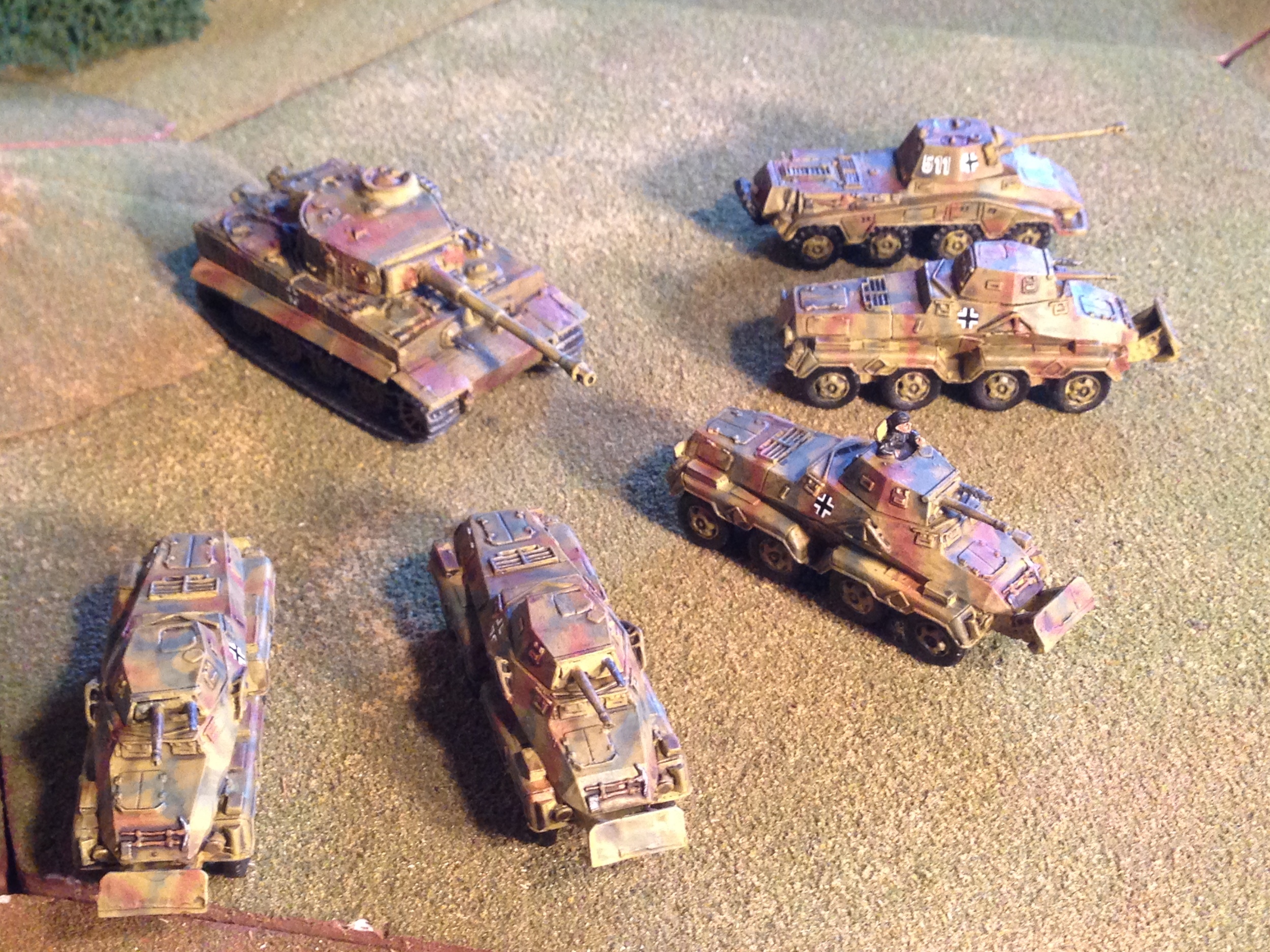 Mr Fitch's WW2 German armour: great camo scheme! 