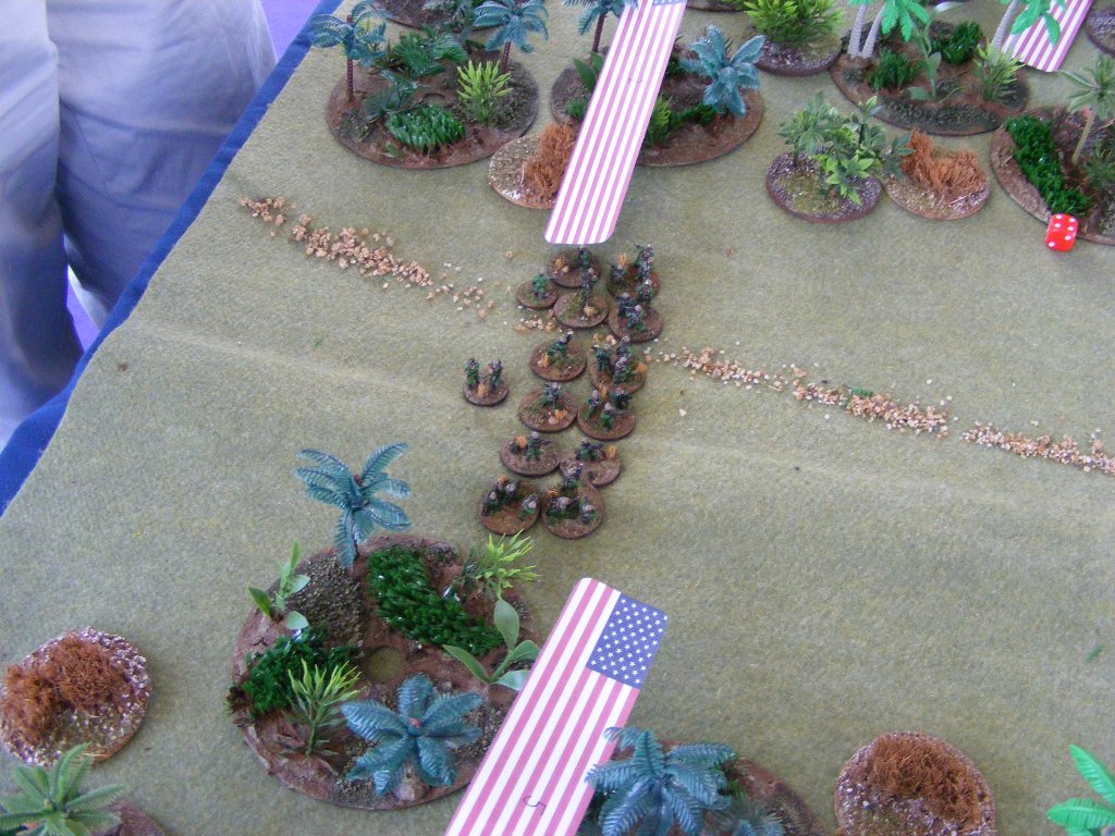 Gosh, Ell-tee, advancing in the open don't seem such a great idea now...