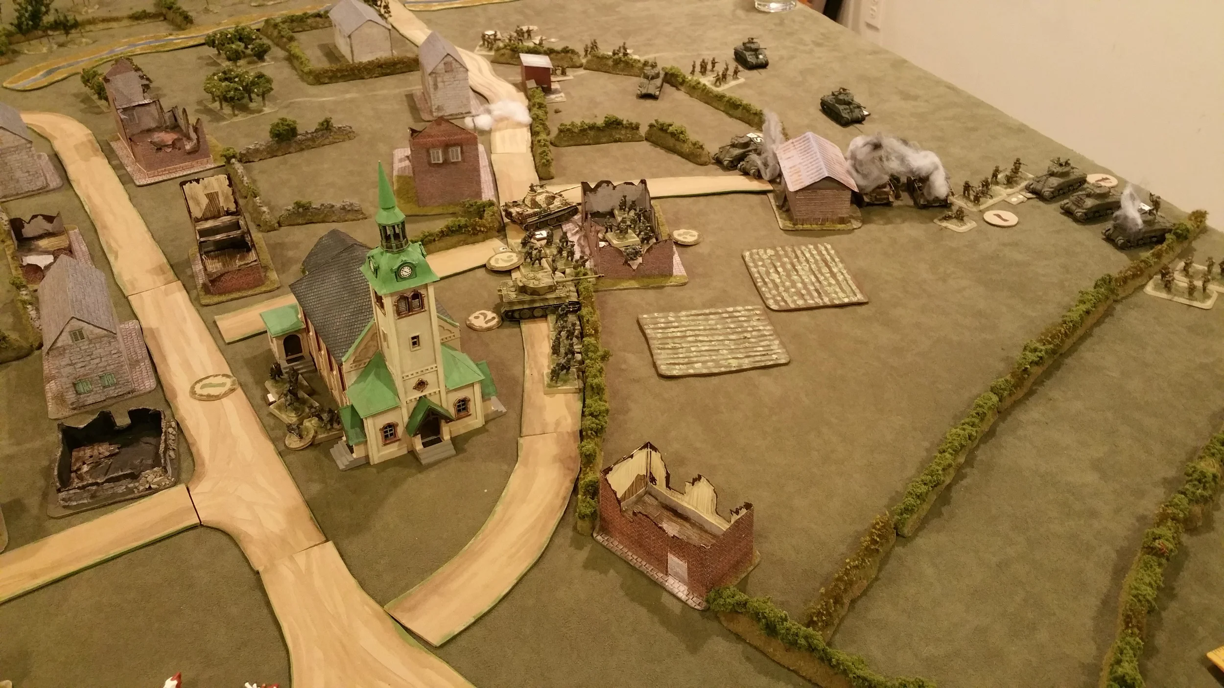 overview from the crossroads at the end