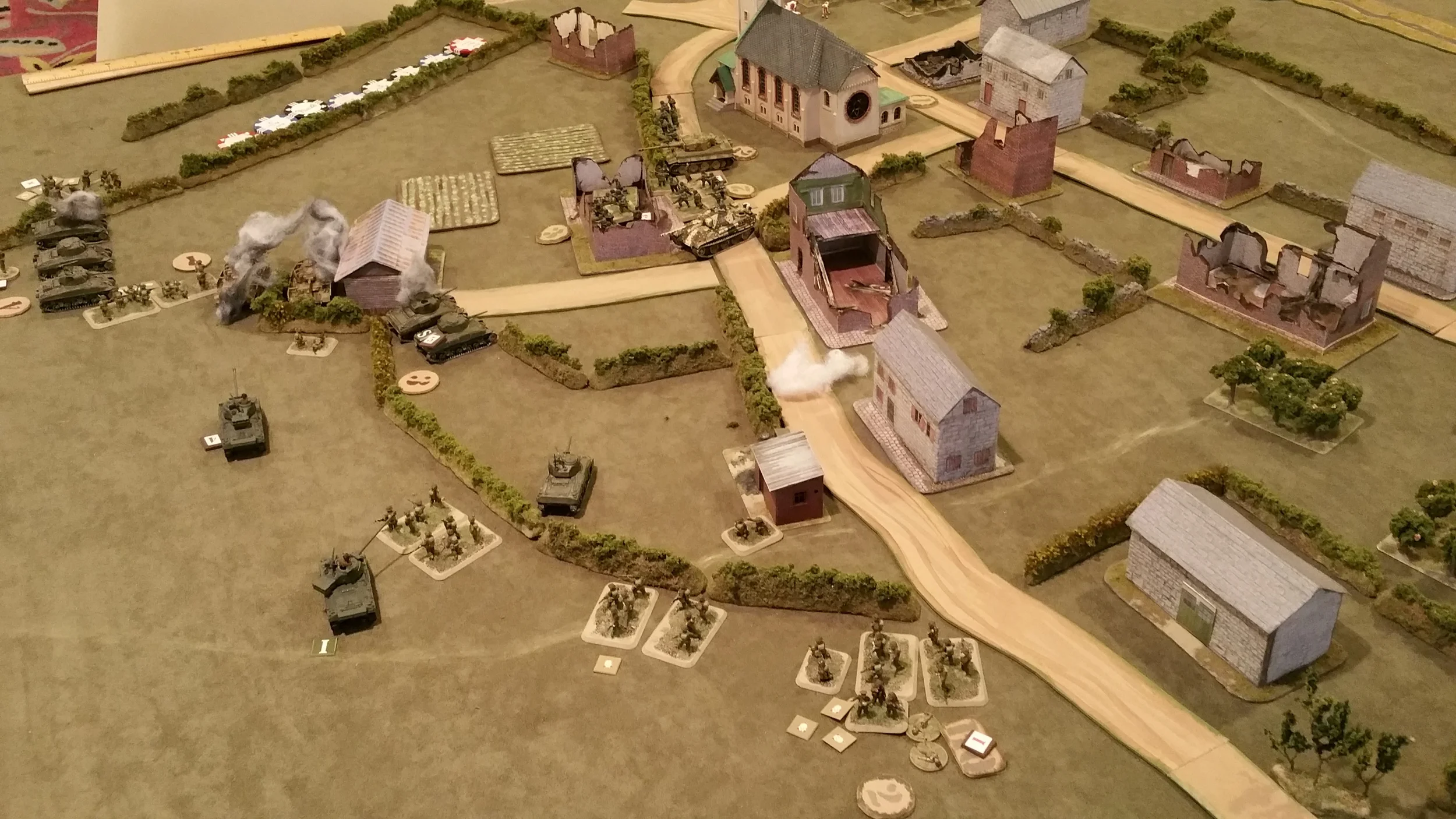 overview on the left at the end