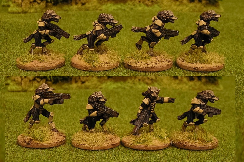 Raug infantry with autoguns
