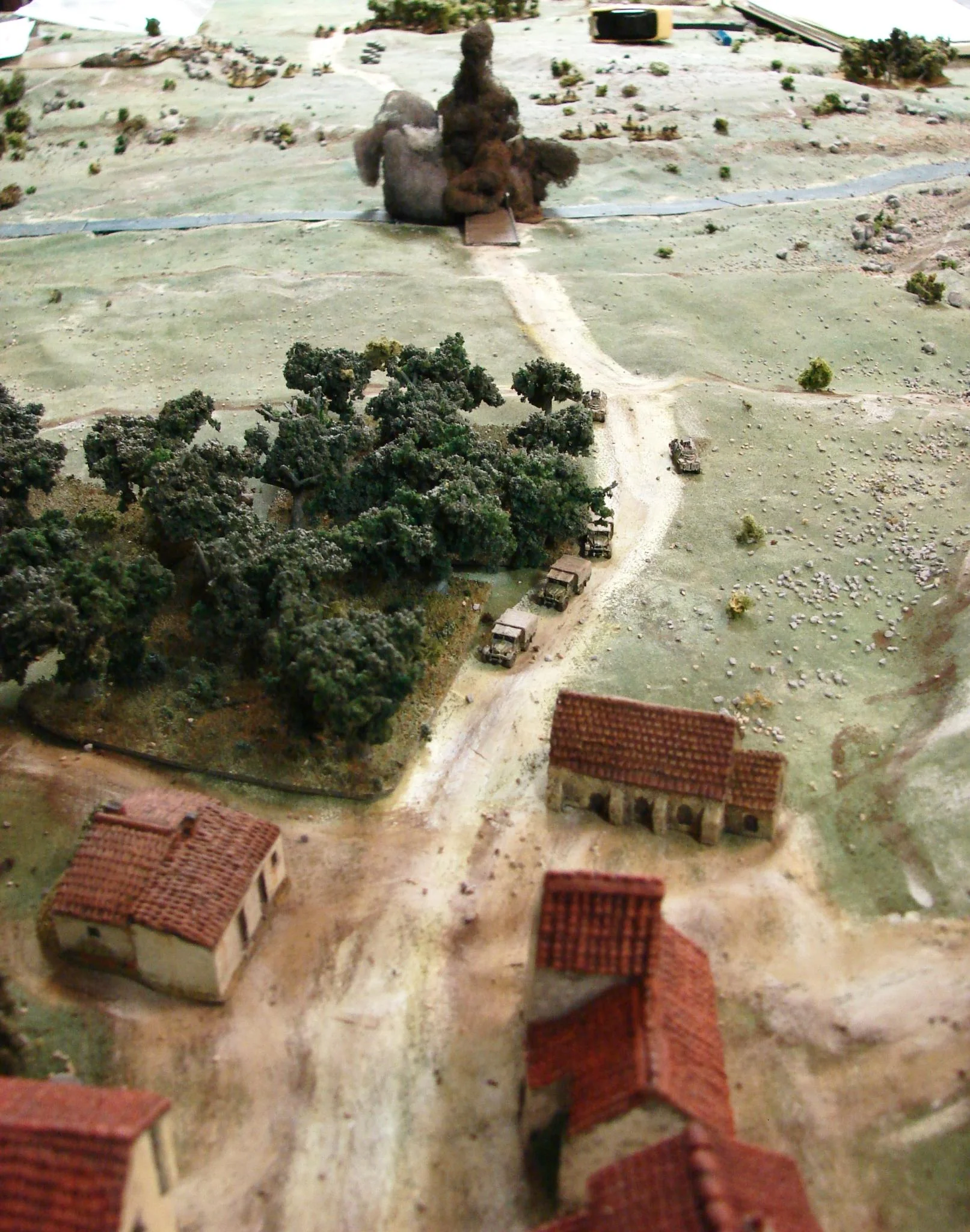 Another bridge down Capt. Page was just able to get away under fire and set off the charges. There was a one-in-six chance of them failing to ignite. The section he was with lost 4 of 8 men in the scramble to get to the truck and set off. It was truly a near-run situation.