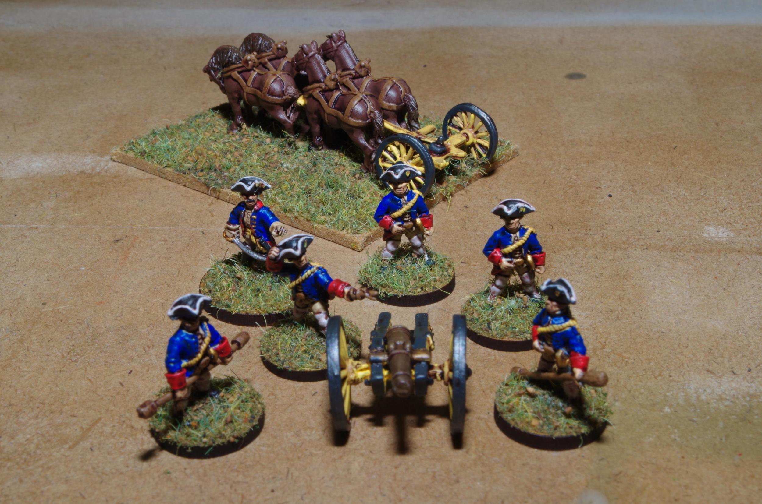 Carol's Syldavian artillery
