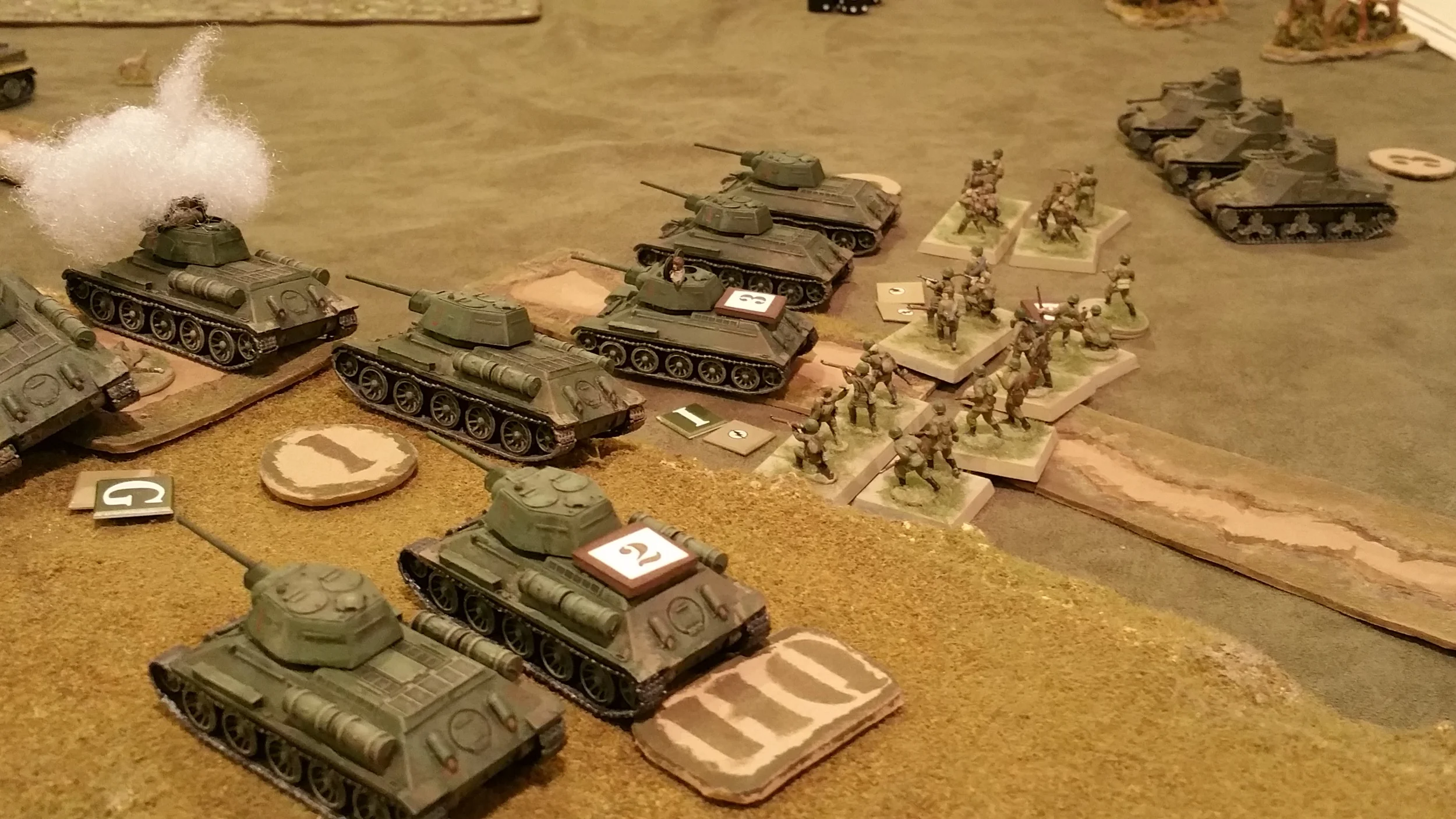 Overwhelming Soviet attack