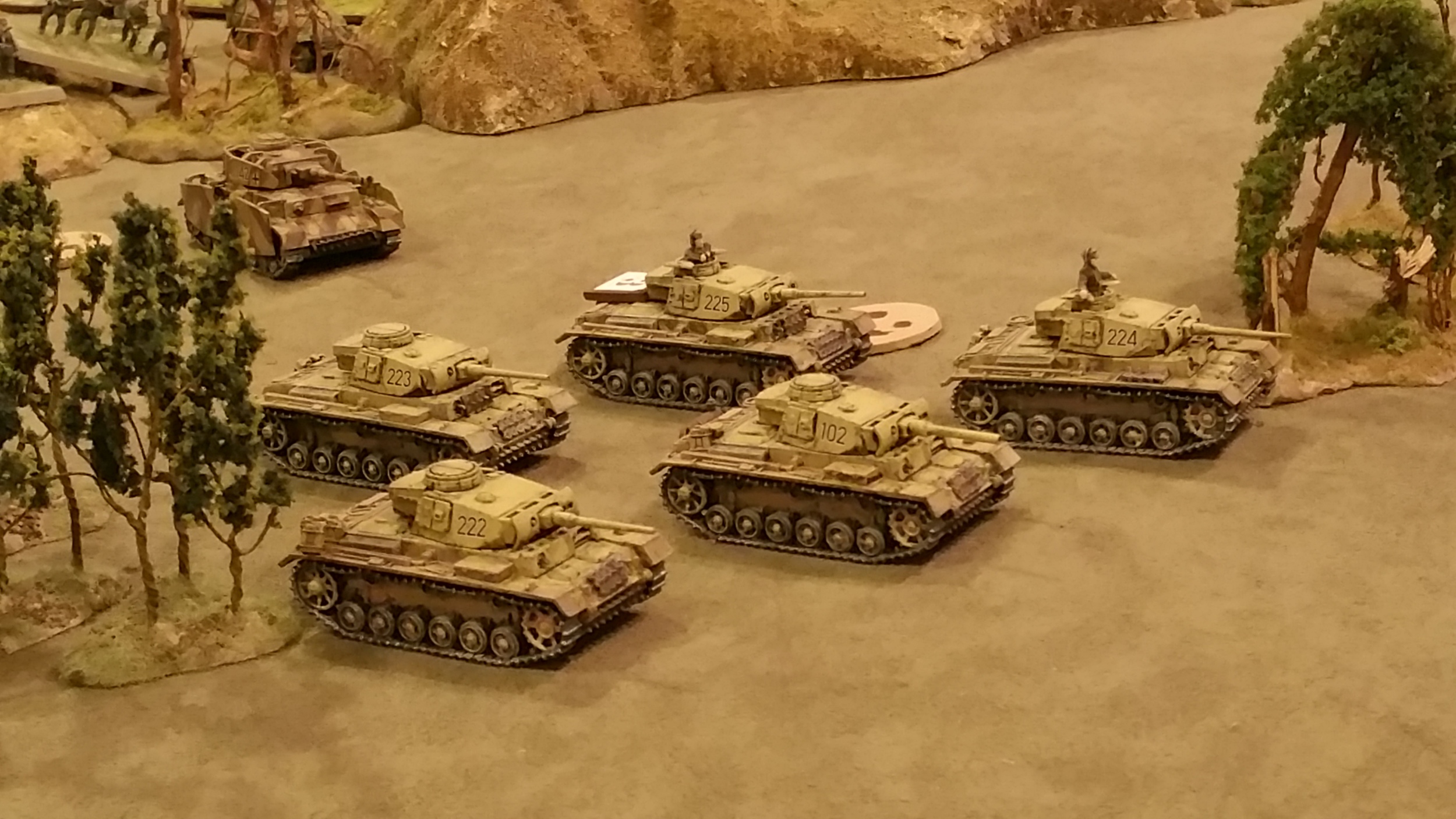 Panzers forward to the assault