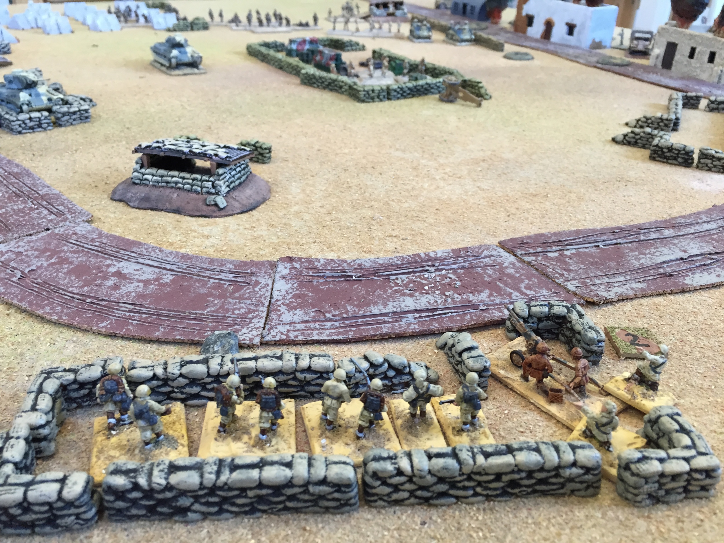 The last Italian point of resistance