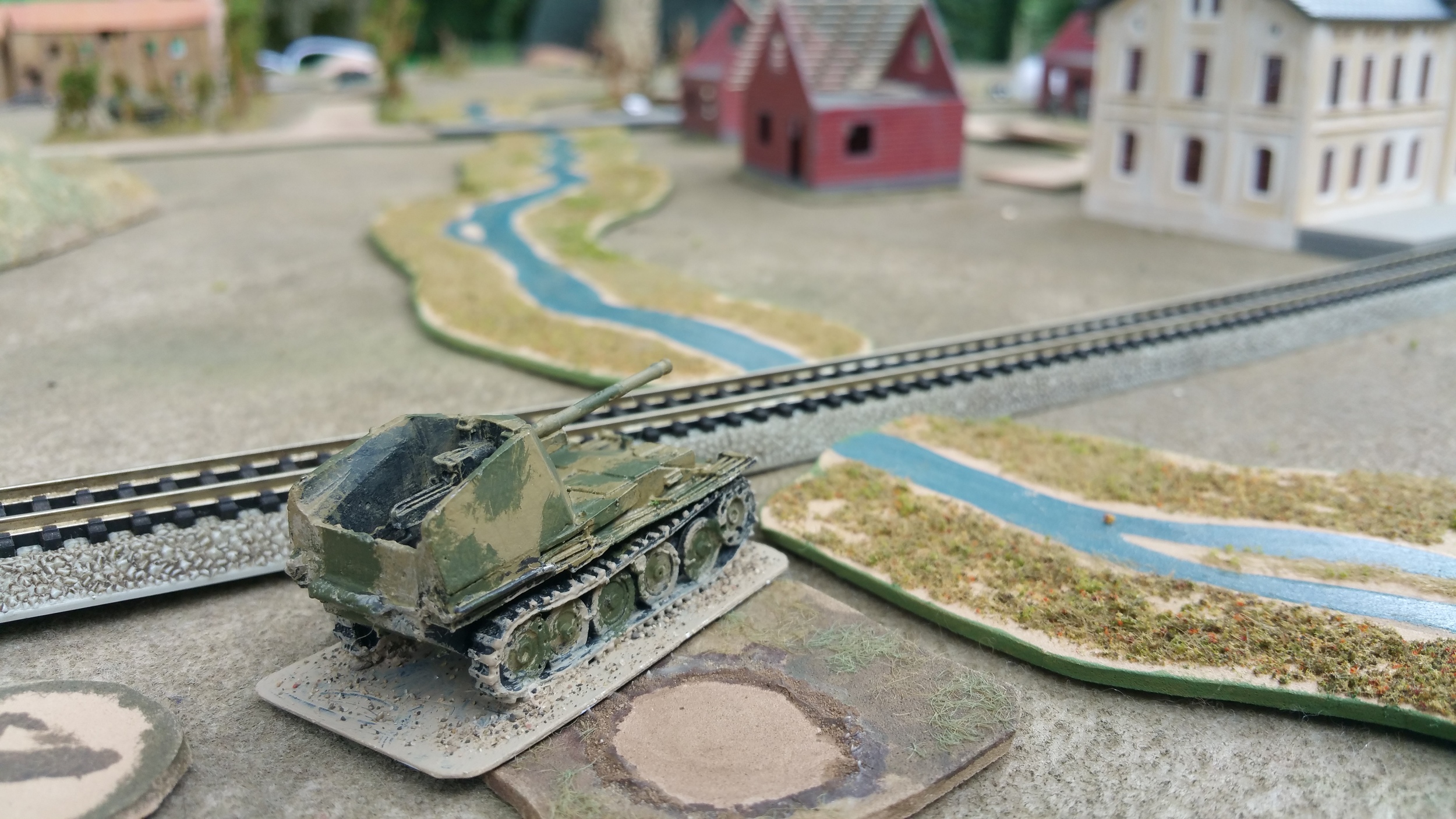 Second SP holds the right flank