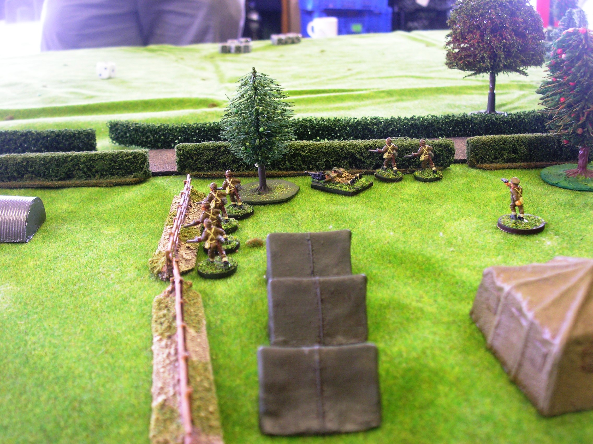 The Home Guard's camp