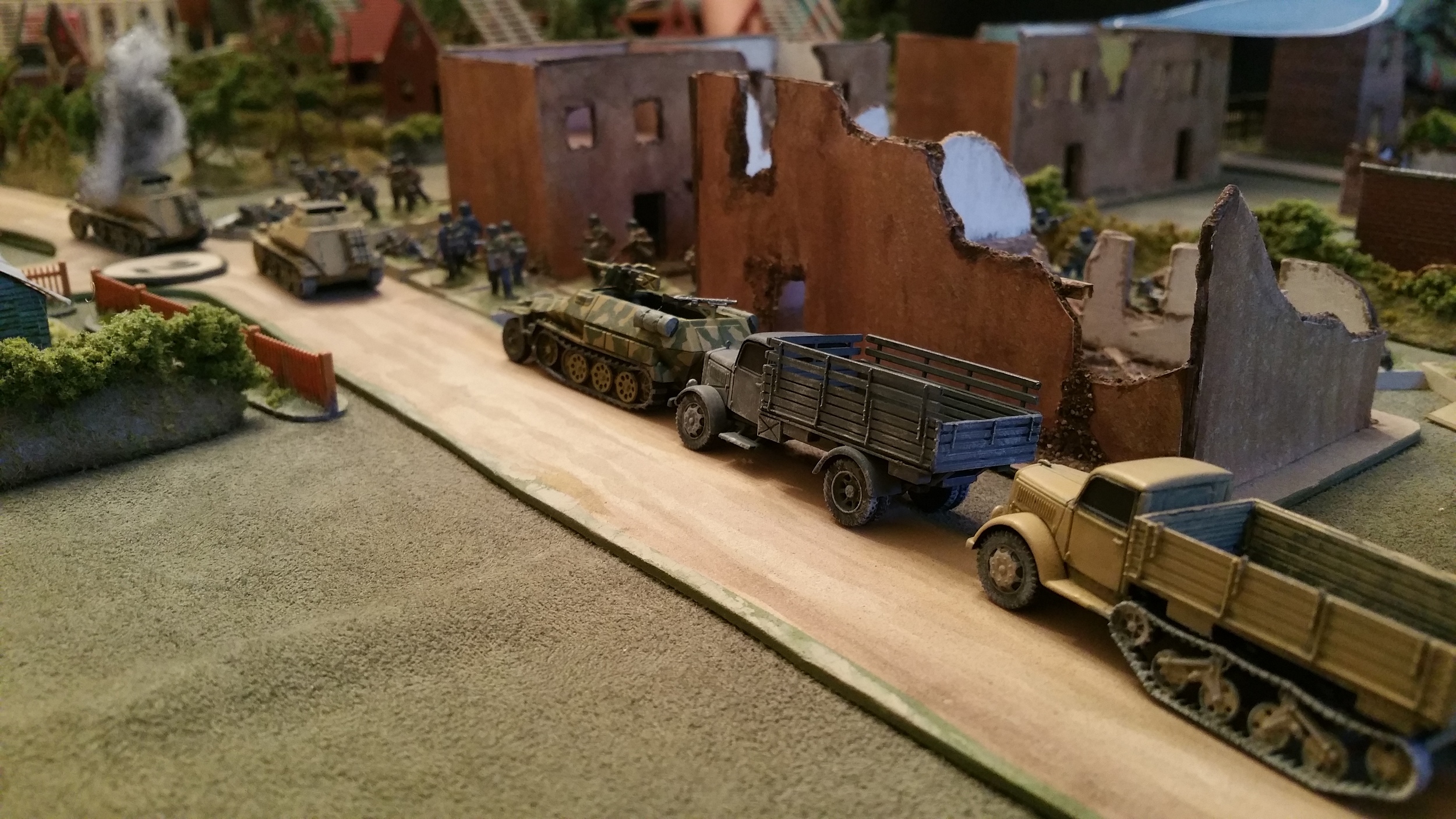 German Motor pool