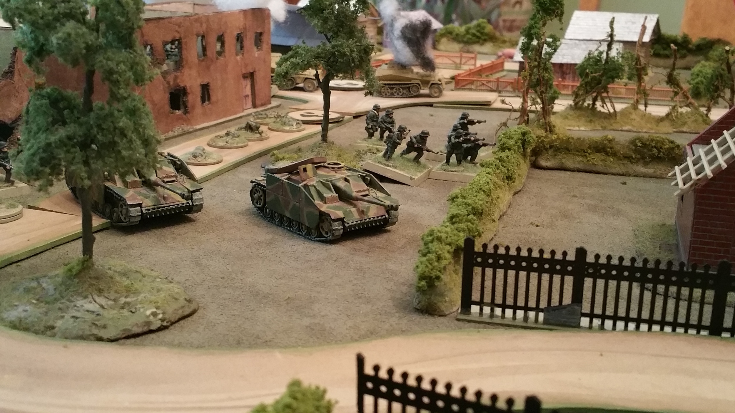 Germans Gaining Ground