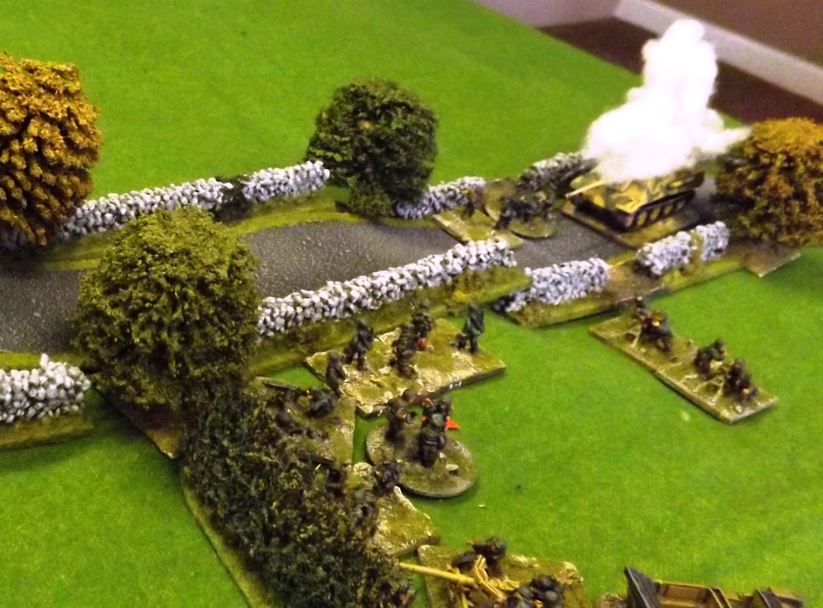 The rear-guard prepares to sell themselves dearly as retreat is inevitable