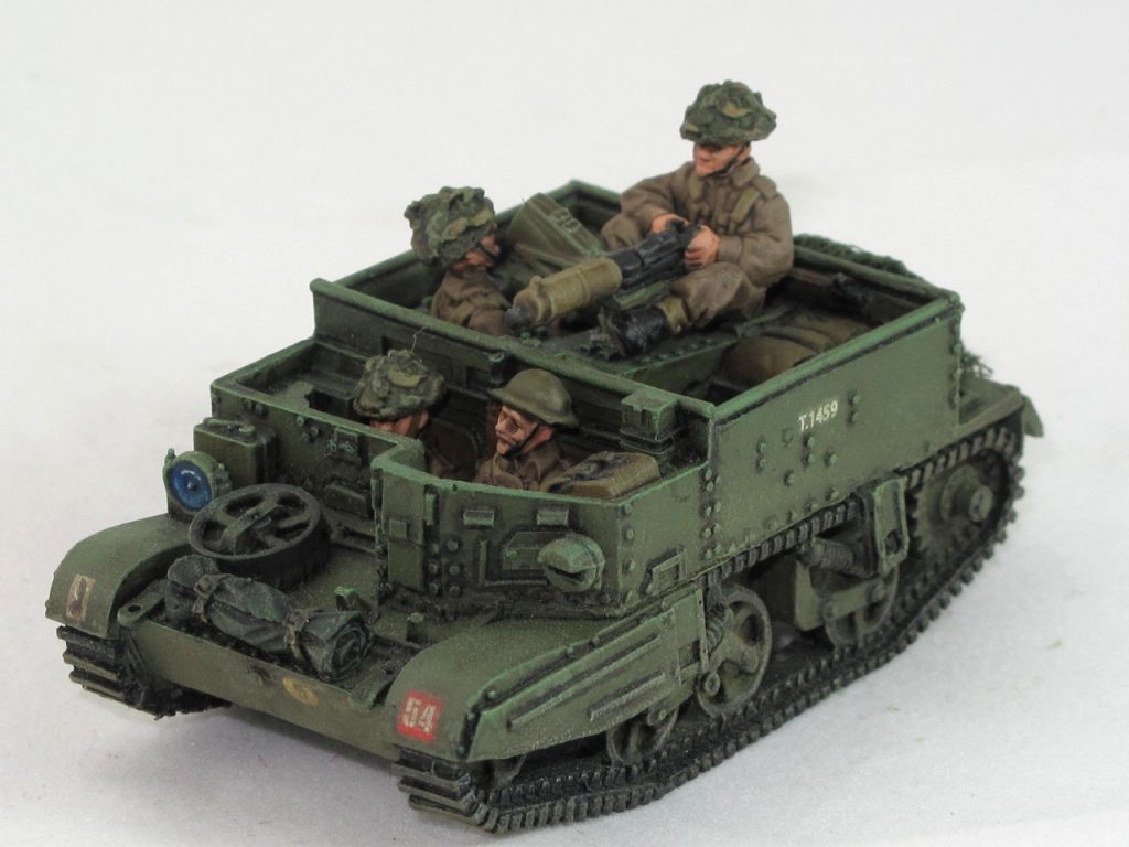 Andy Duffell's superb Vickers carrier in 28mm