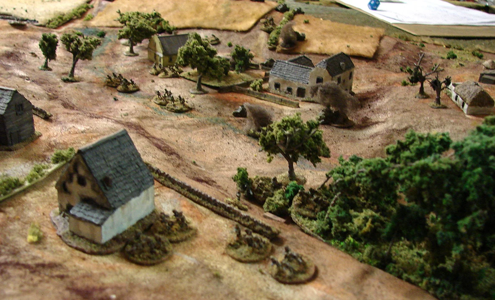 Securing the lower village