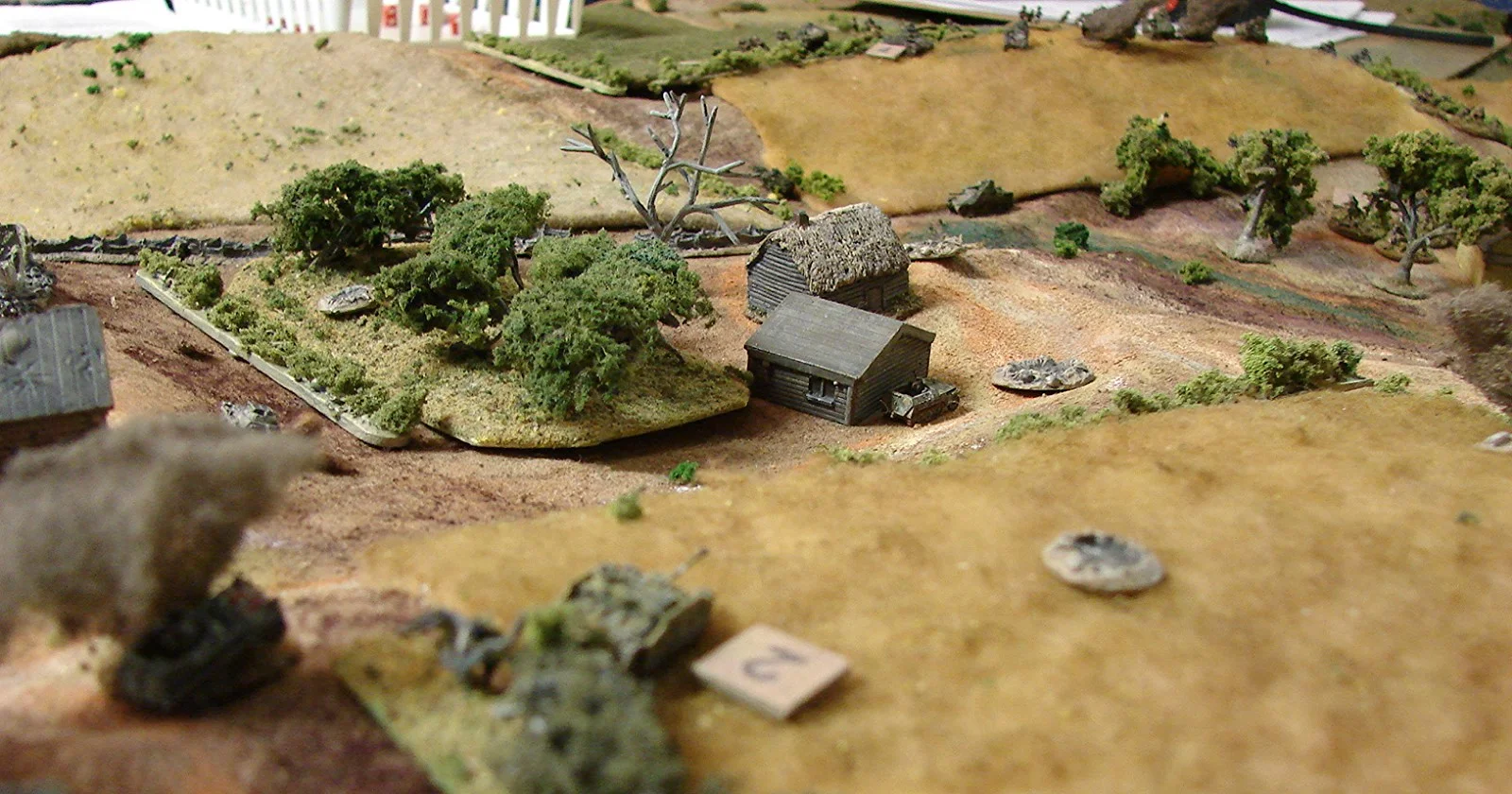 Last victim of the M3s The Sdkfz 250/10 tried its luck one too many times.