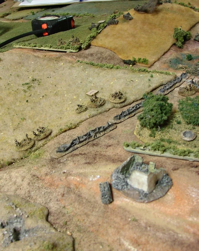 Keeping the heads down The 250/9s were able to slow the infantry down.