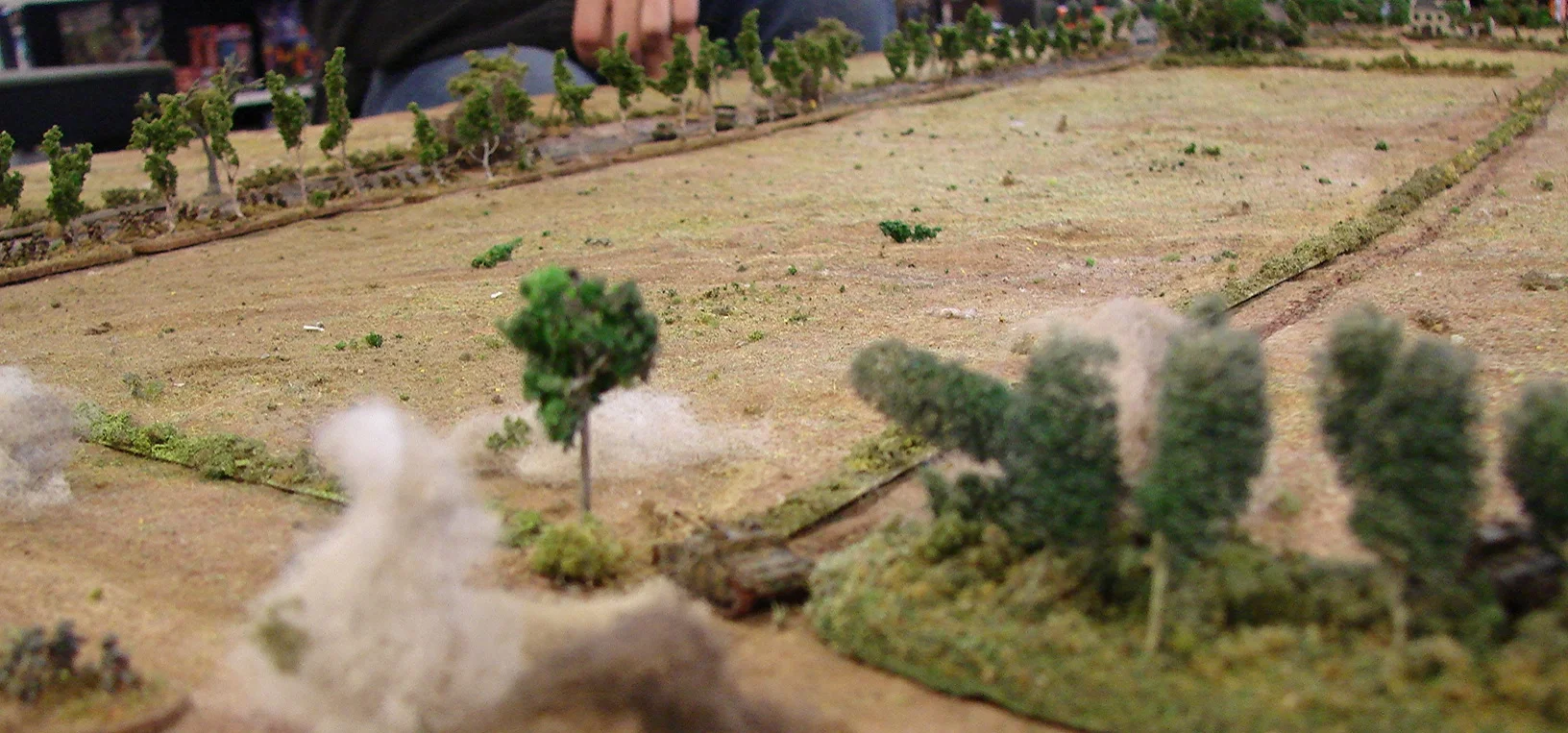 Standoff at the end Total losses for the Welsh were four Cromwells KO'ed and two more damaged. They did lose their Squadron CO though. Infantry losses were almost all in the 2nd platoon with 11 KIAs. One other section had a kill. The Germans had two Stugs destroyed and two damaged. Grenadiers losses were only seven killed out of 60 men and one platoon leader. Historically, the Welsh were not halted and the Germans had at least one Stug taken out with a PIAT. Kopka ordered his Stugs to pull back to the RR Station. The Guards continued to move down the road brushing aside a couple of weak roadblocks. They were finally halted outside the town of Hechtel.