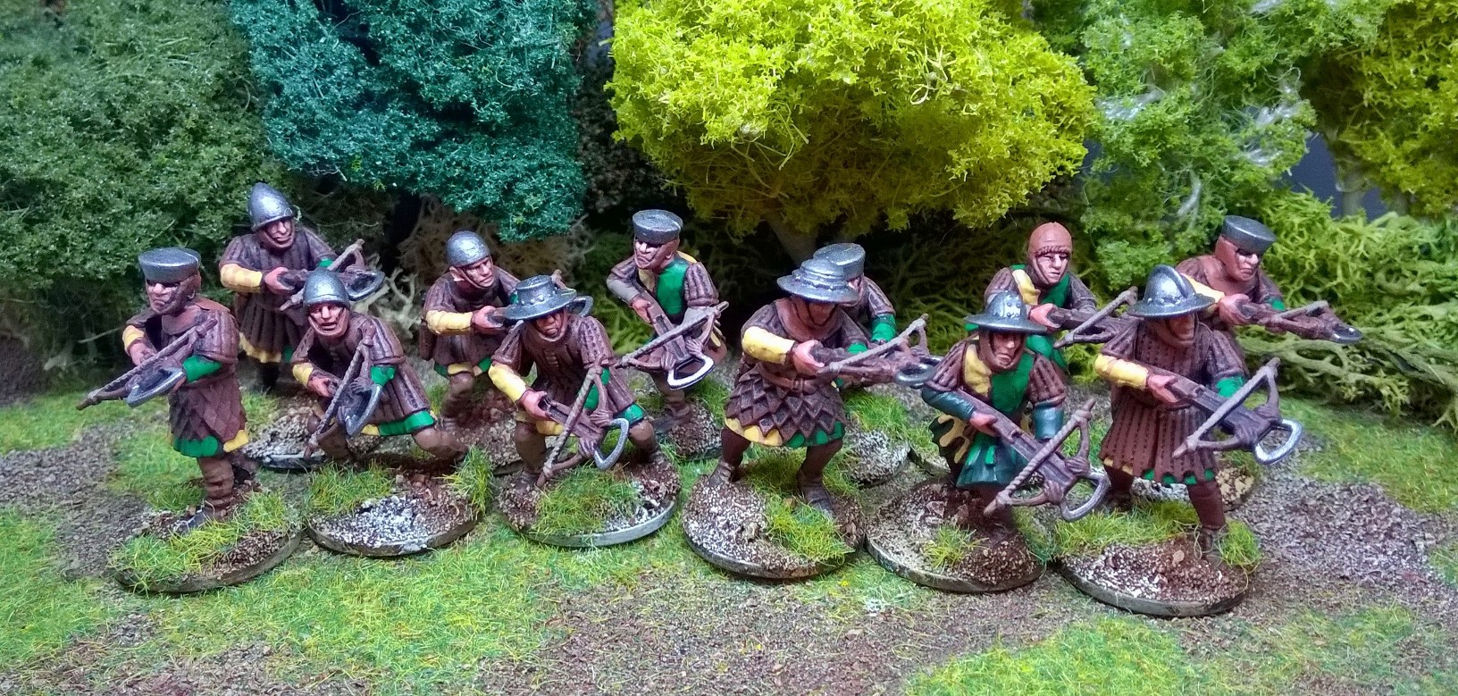 Some of Matt's crossbowmen