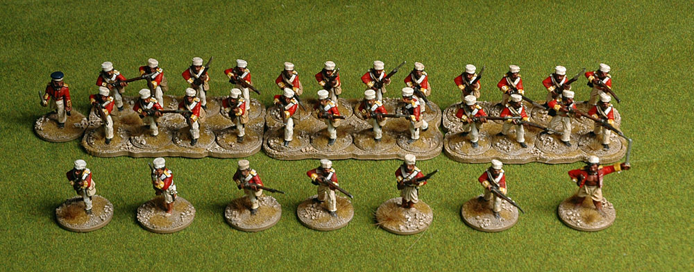 Mr Hodge's 28mm Mutineers