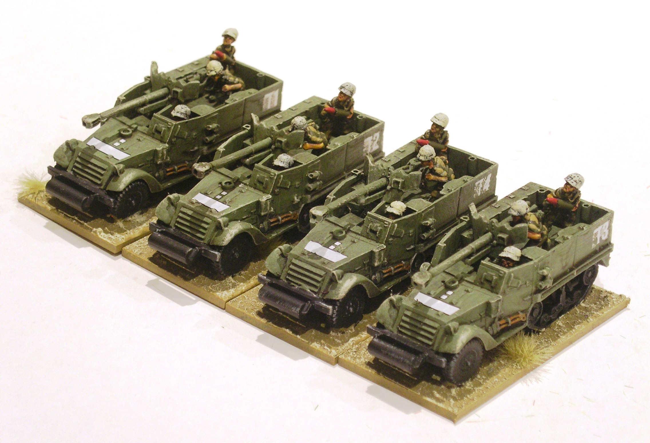 anti-tank platoon (90mm defa atg on m3)