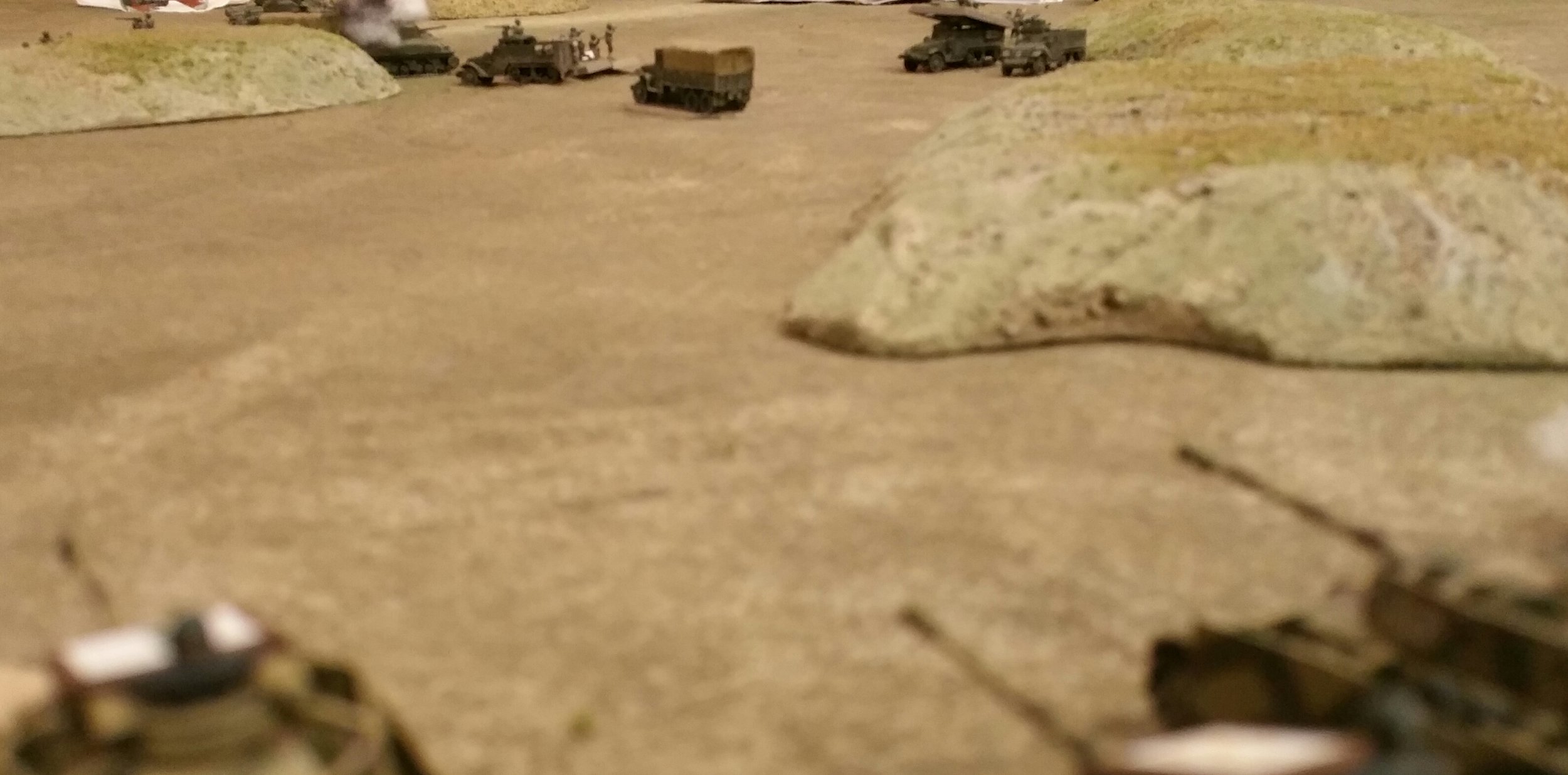 Retreating US Troops Run the Gauntlet