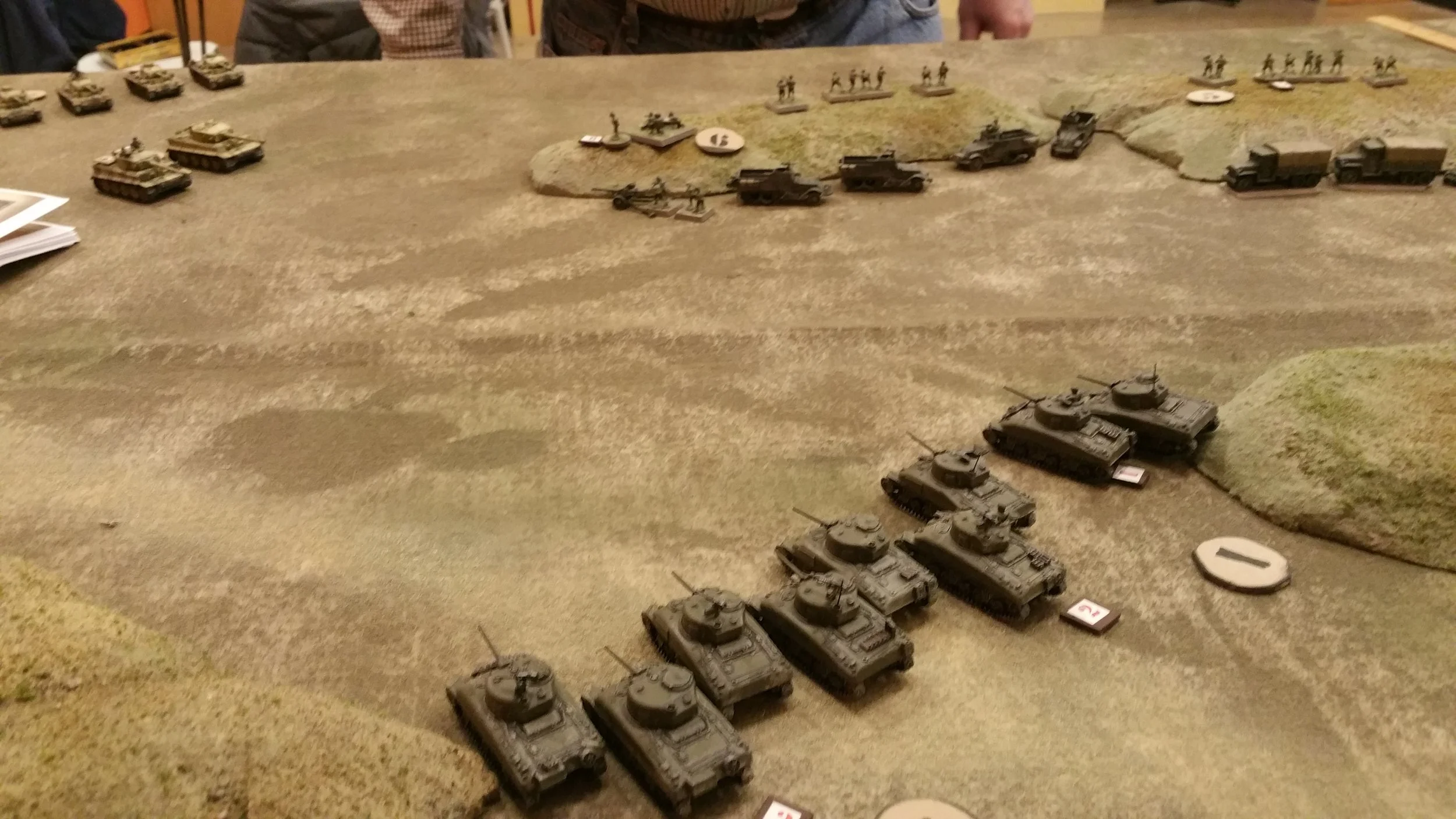 US Left Flank Meets the Tigers