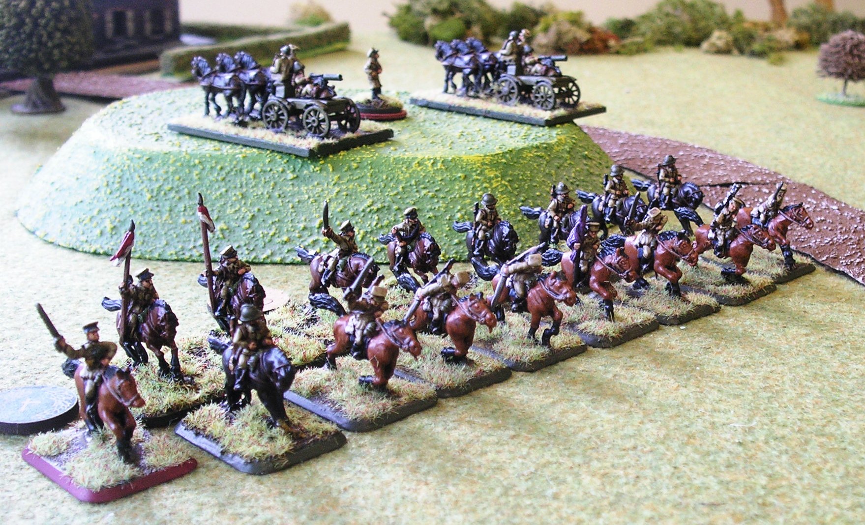 my, but they look powerful and strong: surely nothing could stop them if they charge...