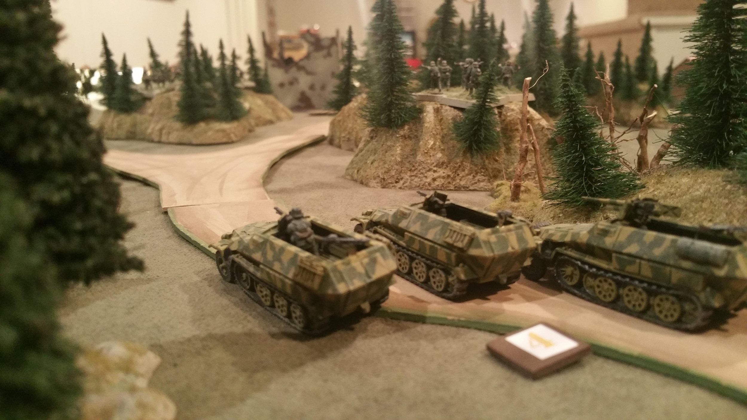 Panzergrenadiers Press the Bridge