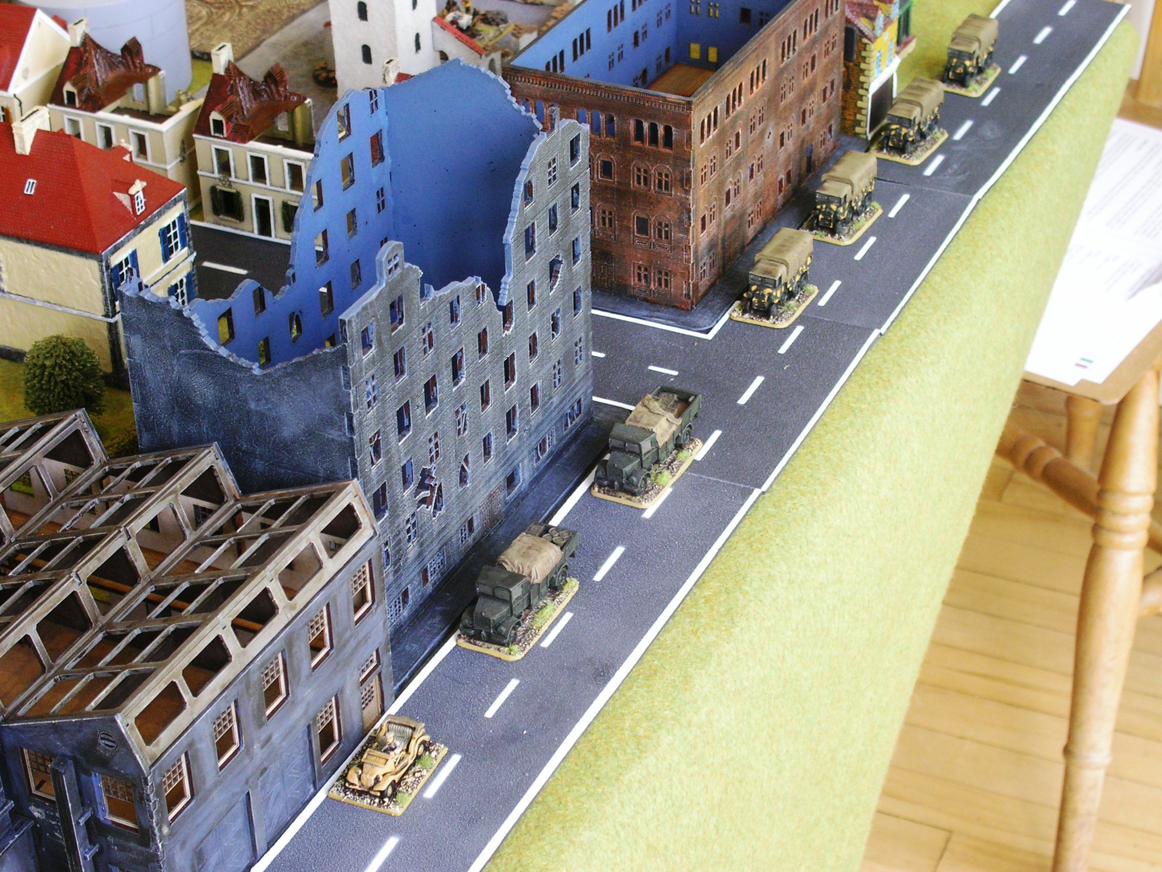 the italian infantry arrive