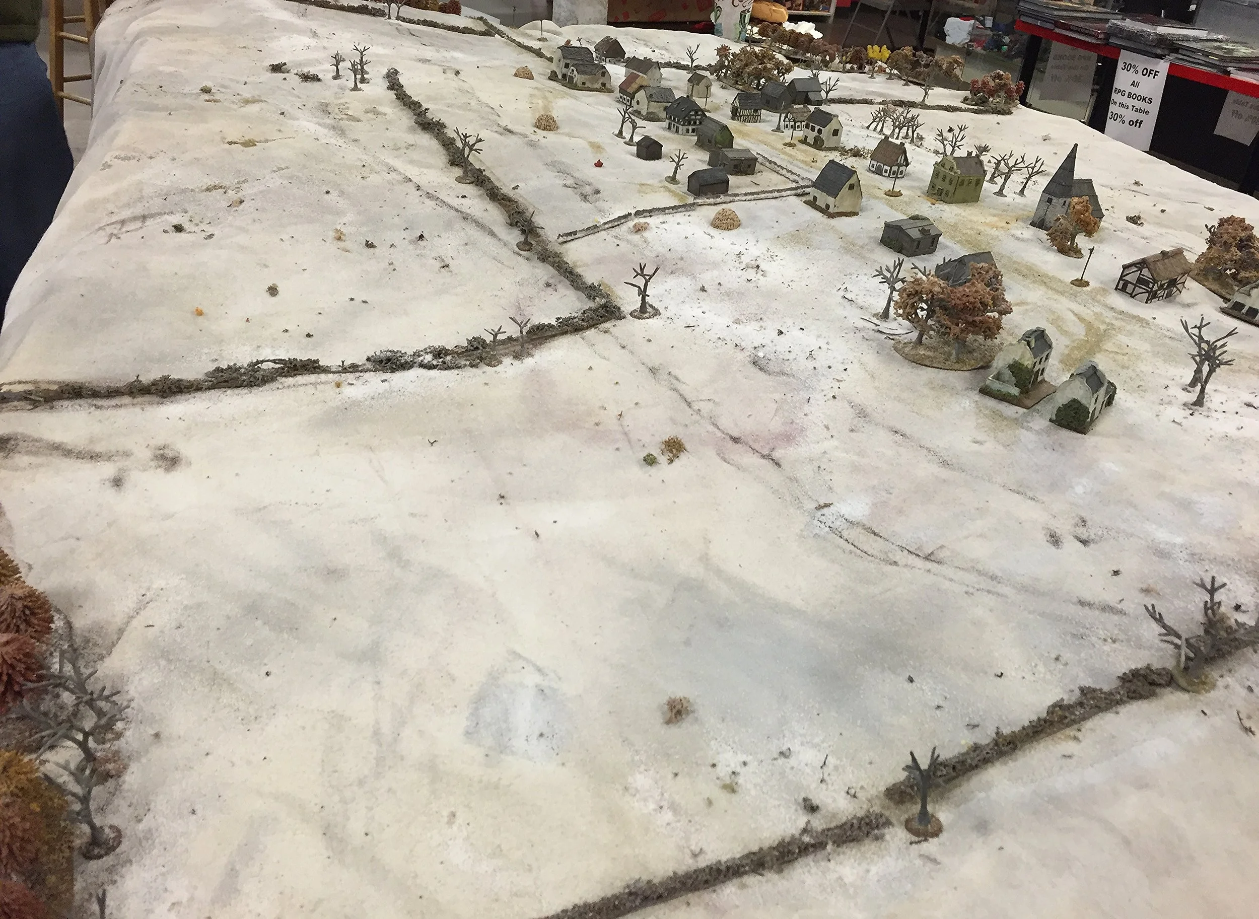 Belino: View From Right of the German Start Line