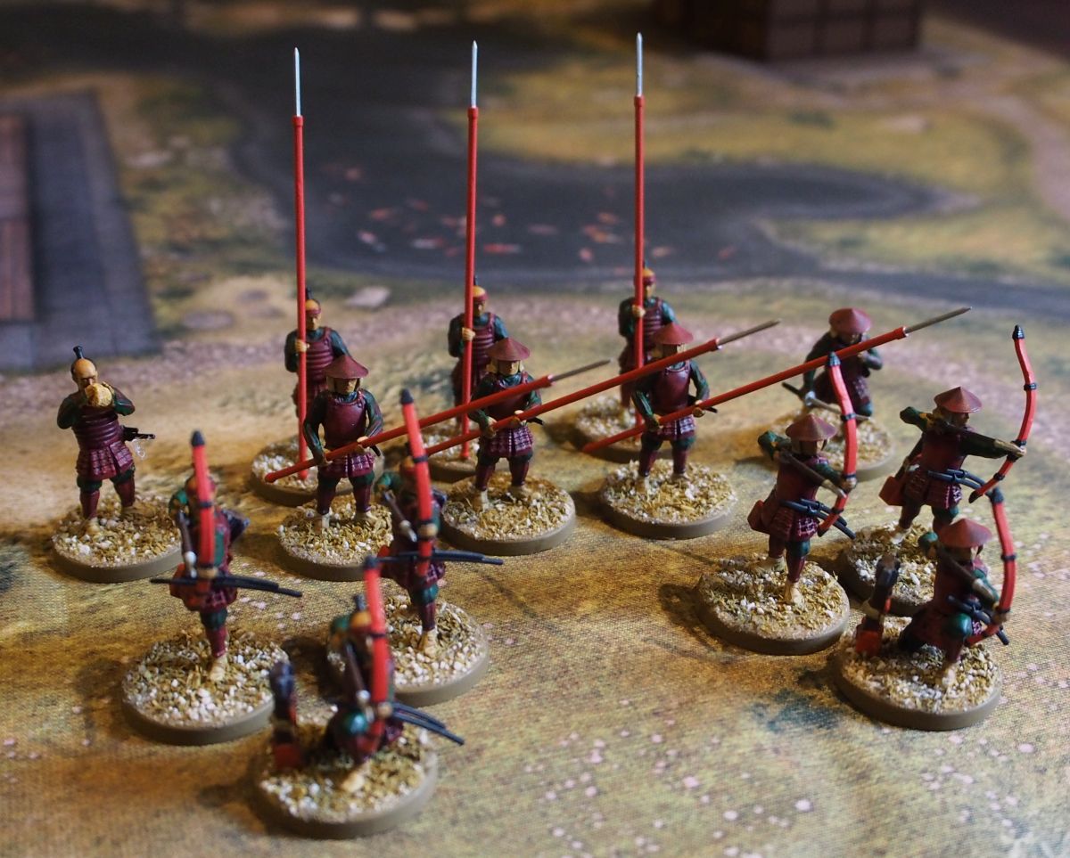 Mr Haines' cannon fodder...I mean, Ashigaru