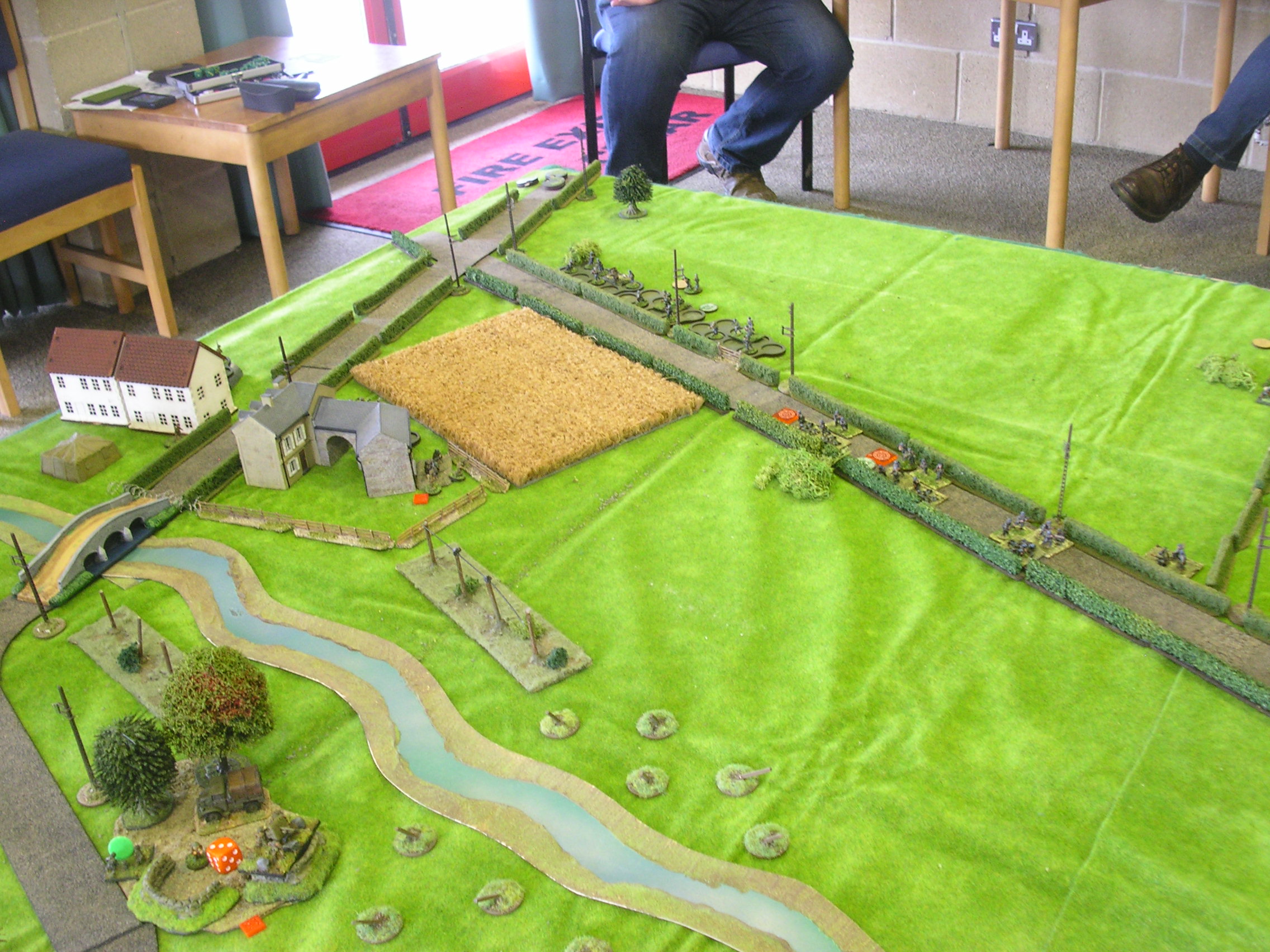 Second drop in position to attack