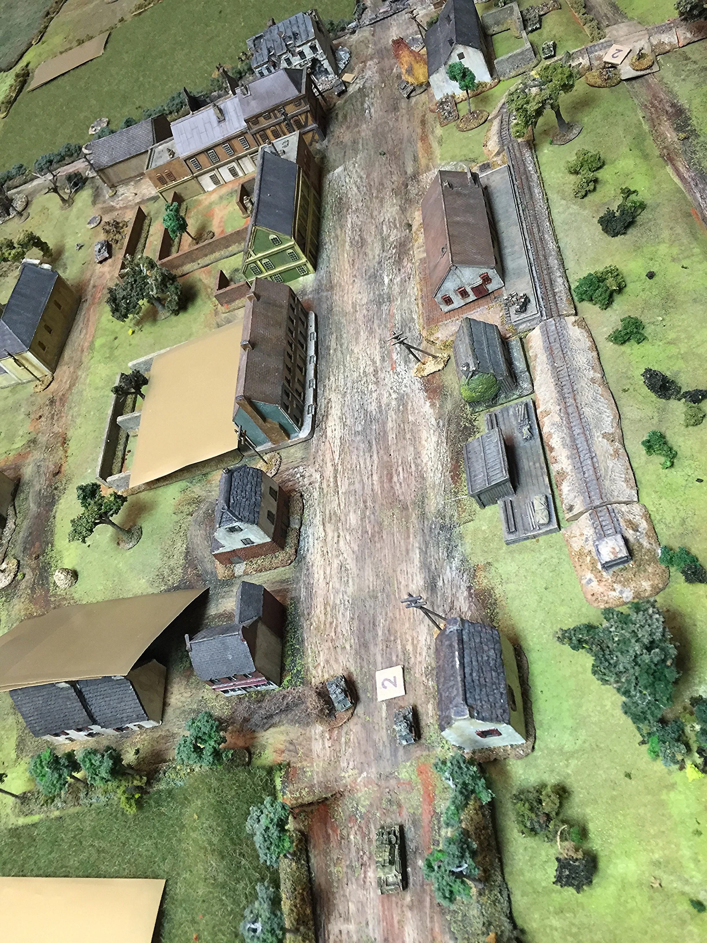 Panzers Getting Whacked