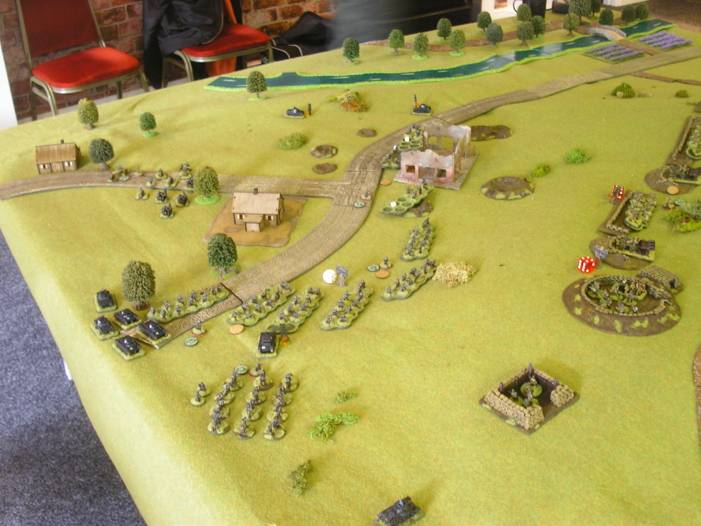 Germans mass for the attack